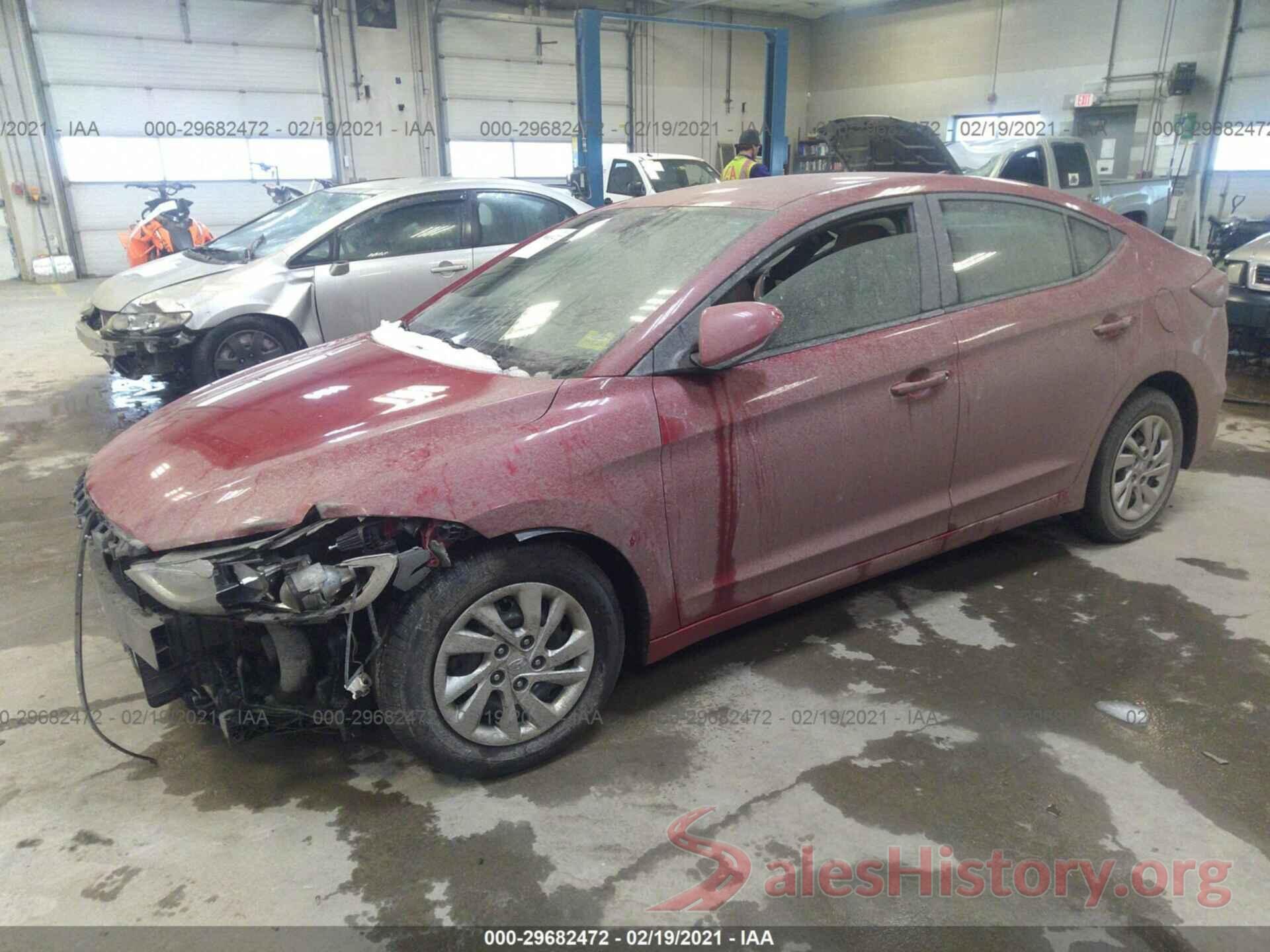 KMHD74LF3HU210306 2017 HYUNDAI ELANTRA