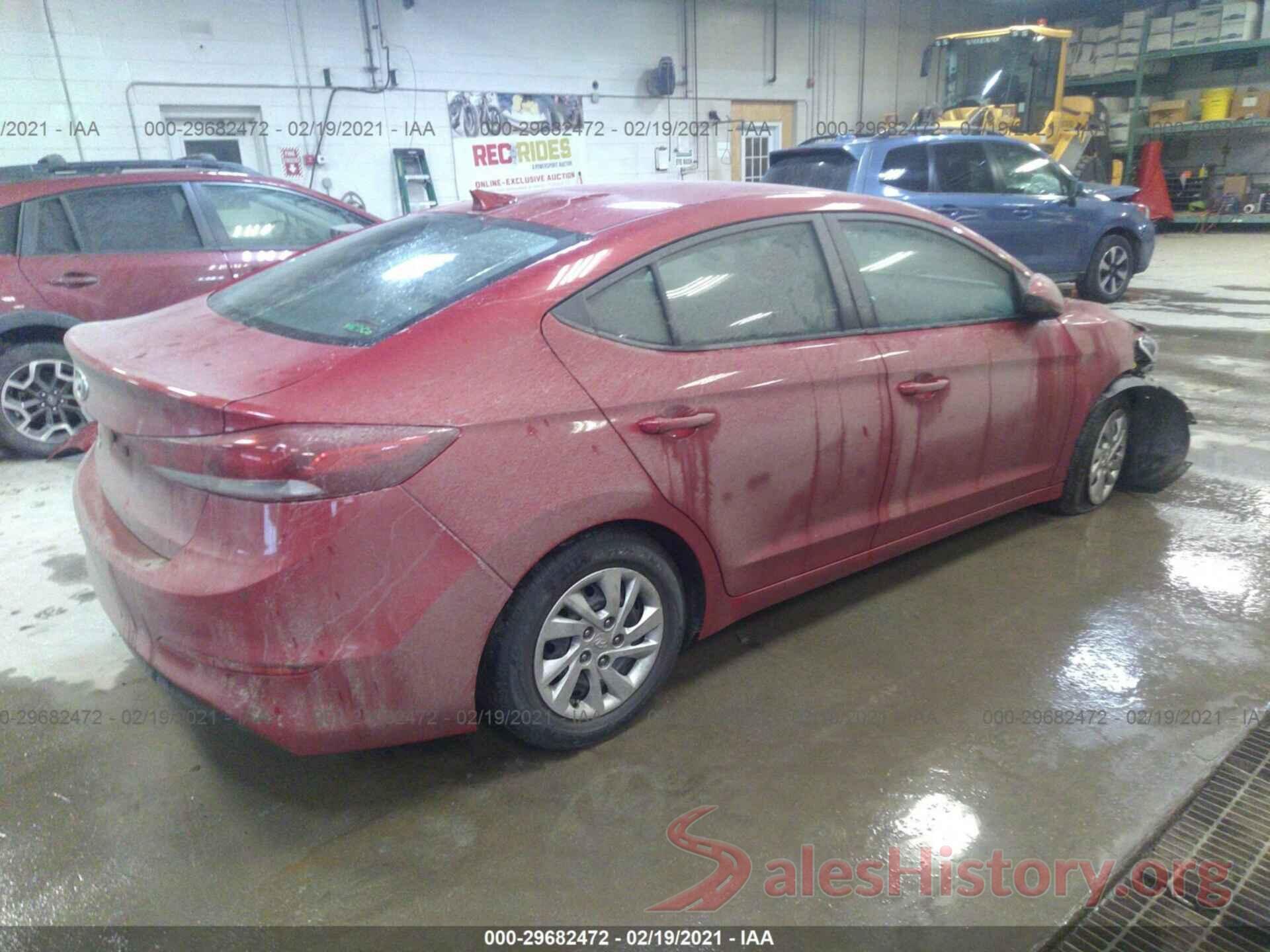 KMHD74LF3HU210306 2017 HYUNDAI ELANTRA