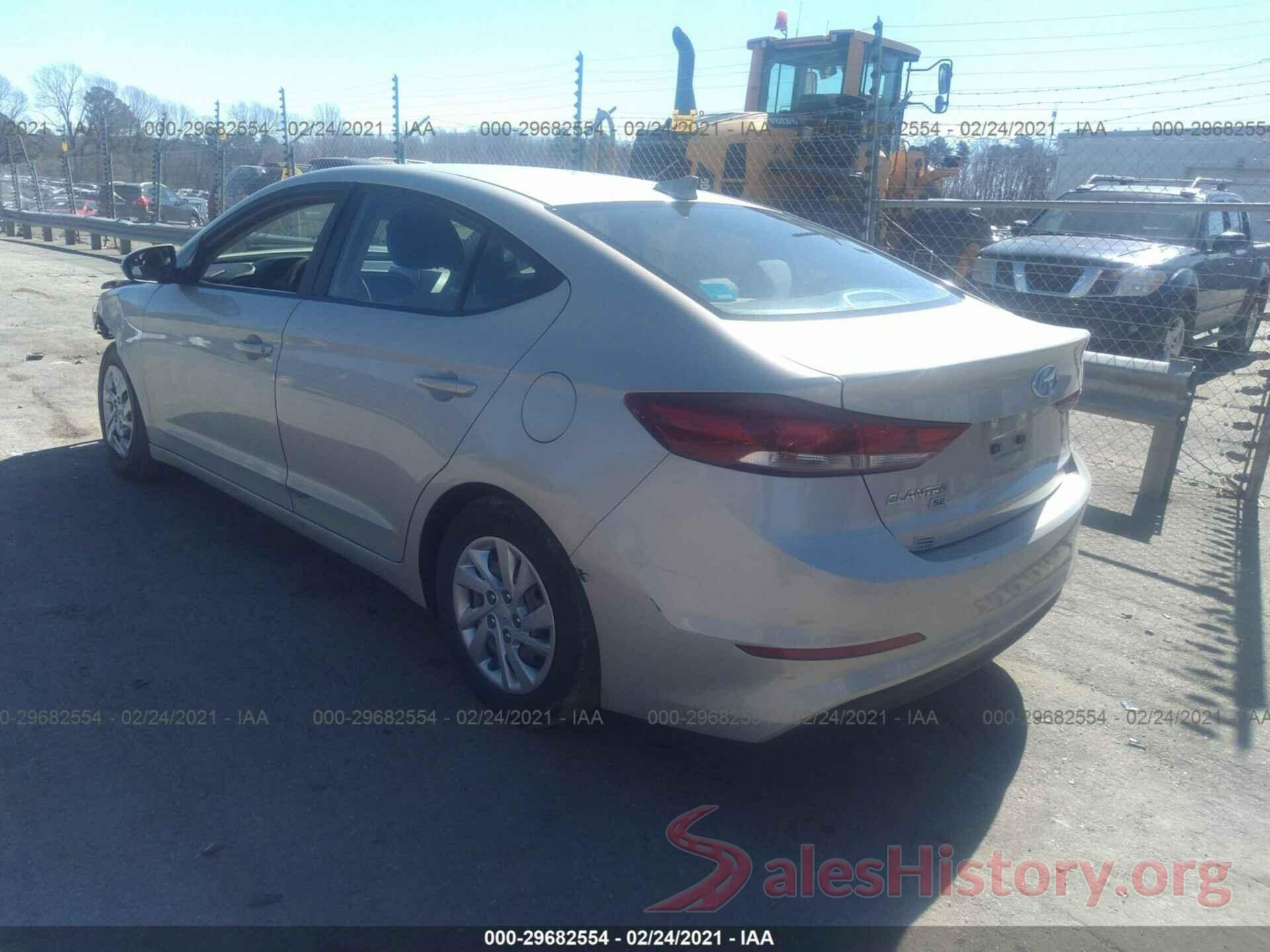 KMHD74LF6HU087519 2017 HYUNDAI ELANTRA