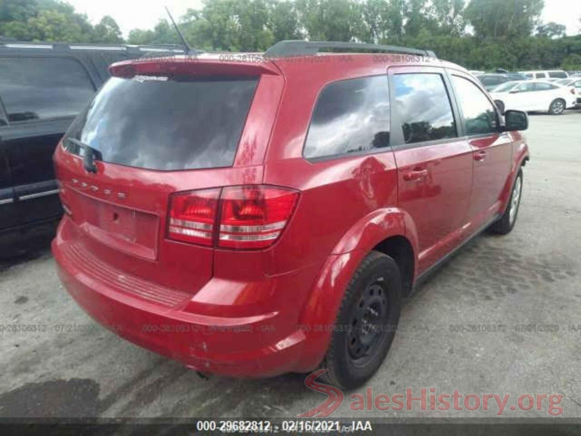 3C4PDCAB8GT104446 2016 DODGE JOURNEY