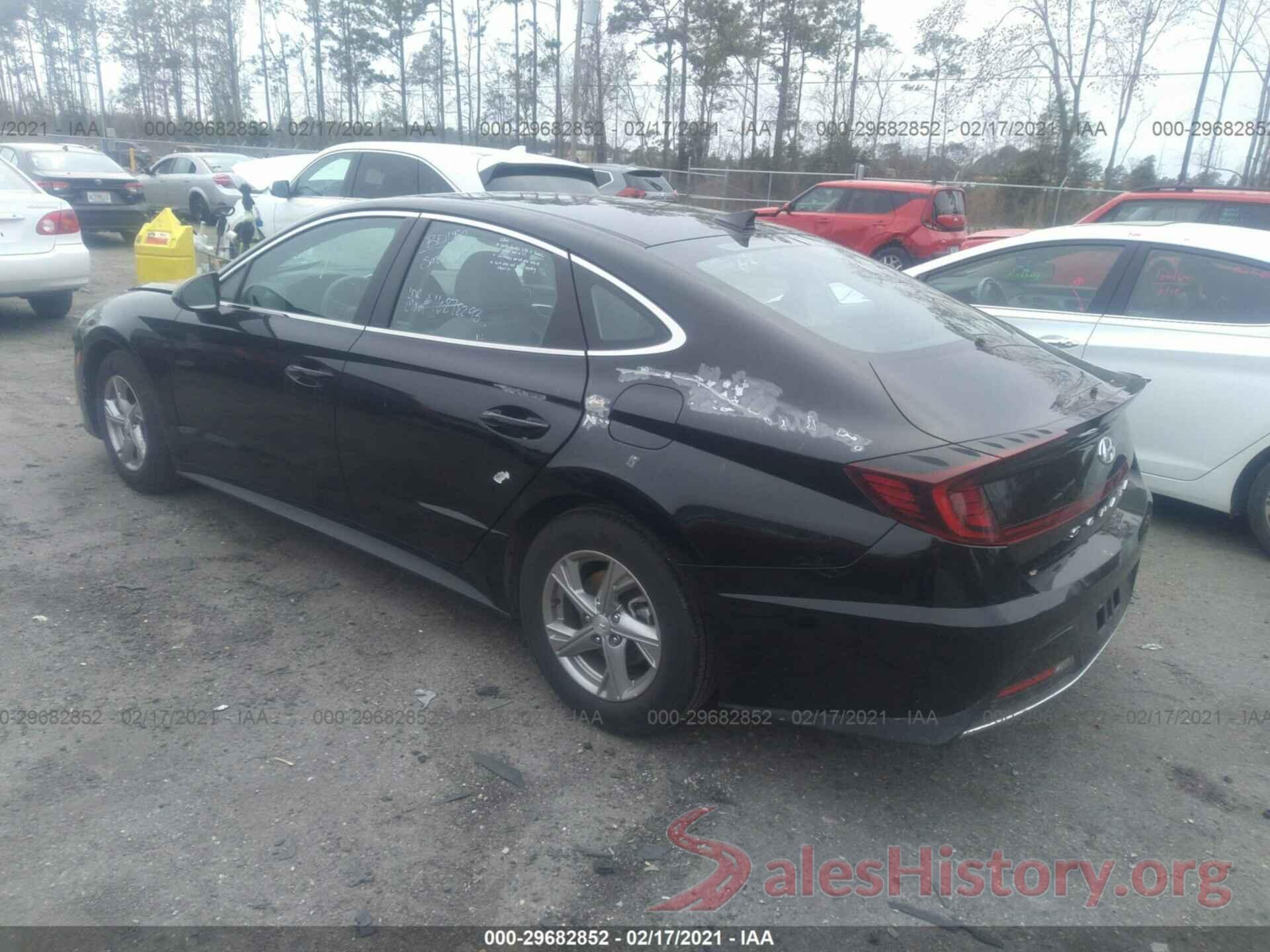 5NPEG4JA2MH066154 2021 HYUNDAI SONATA