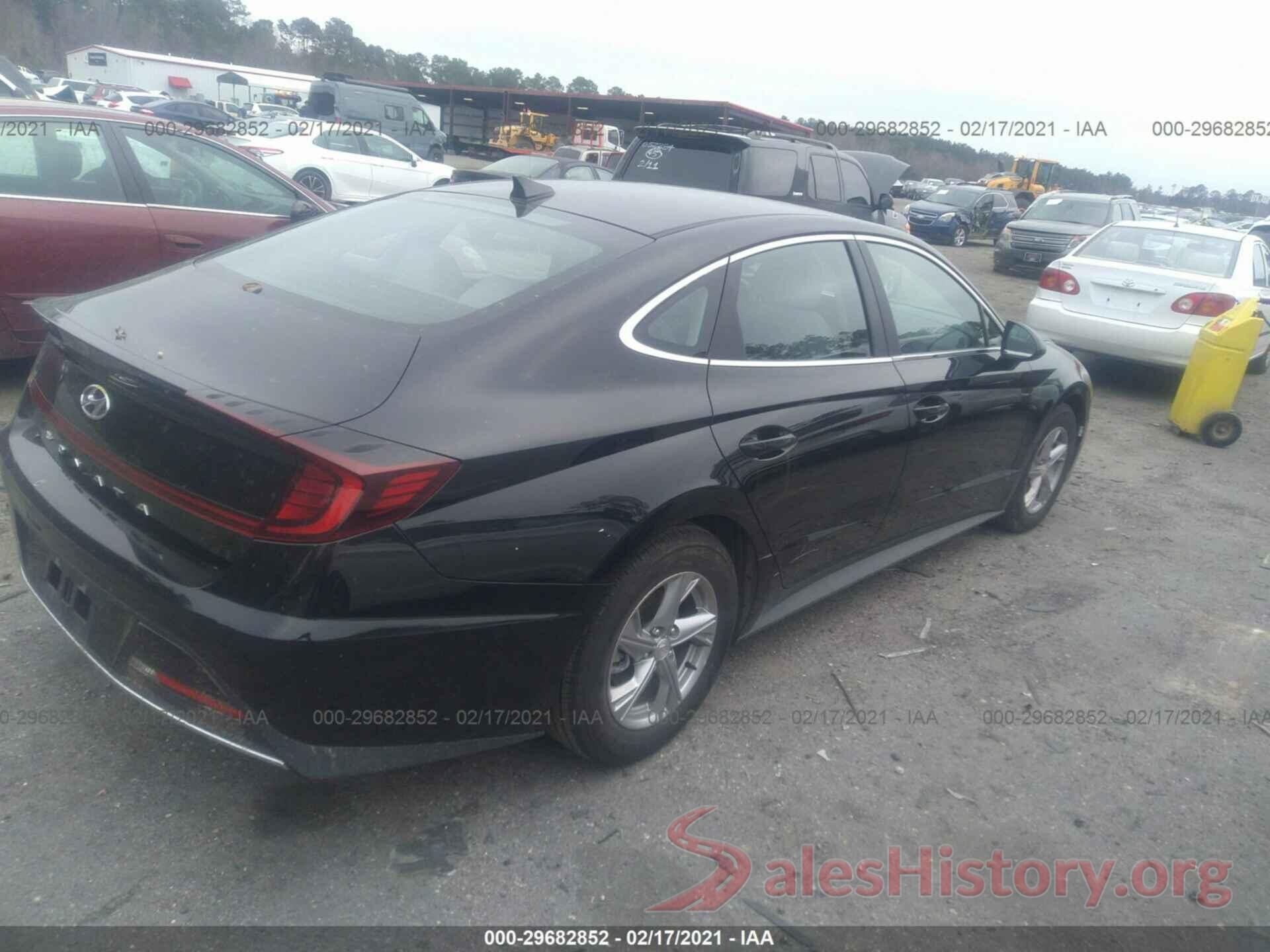 5NPEG4JA2MH066154 2021 HYUNDAI SONATA