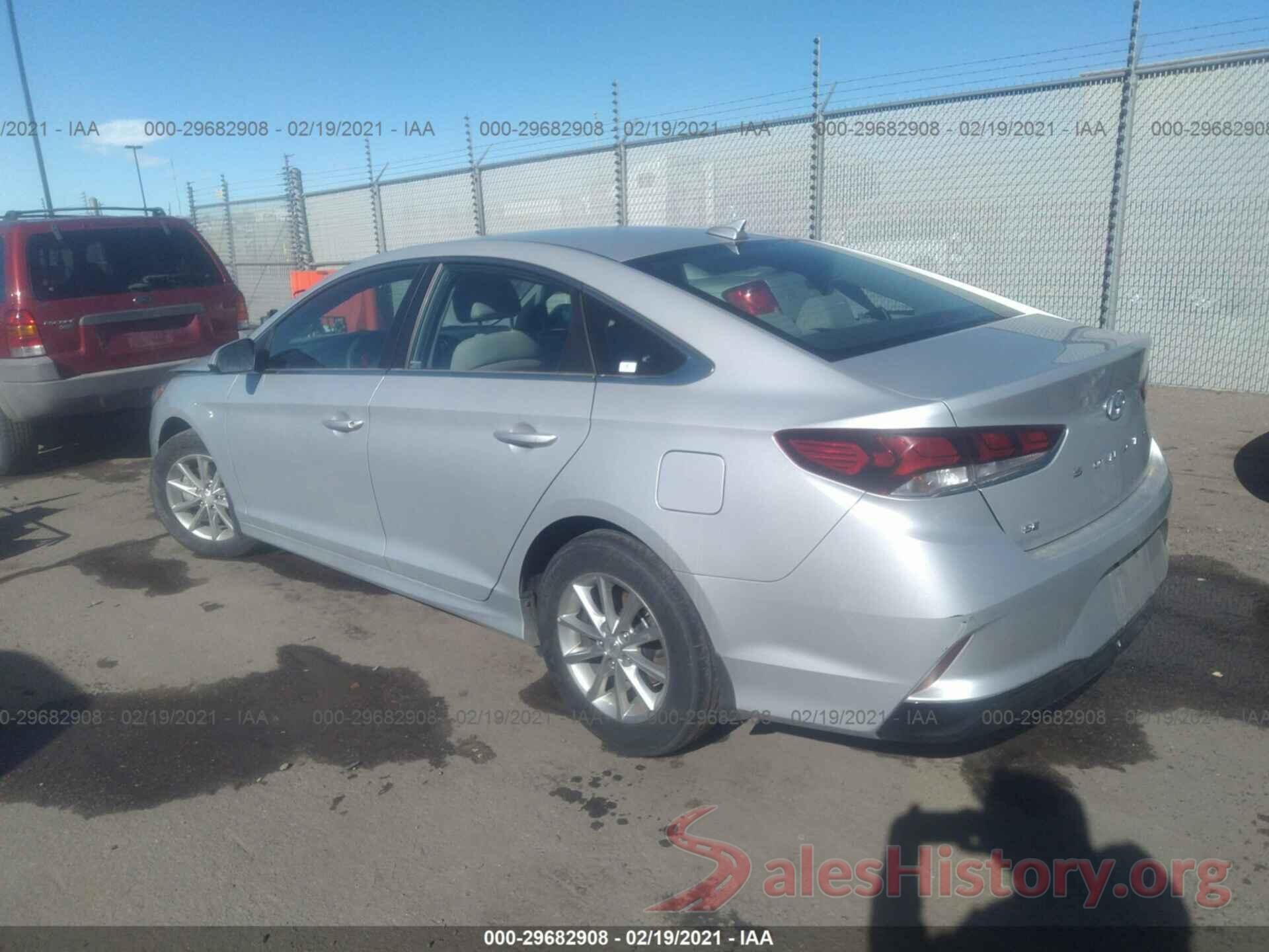 5NPE24AF0KH796720 2019 HYUNDAI SONATA