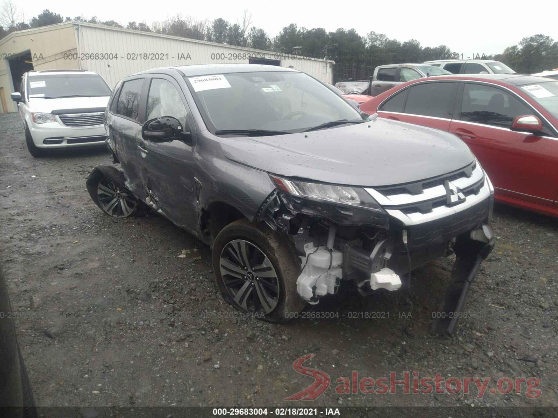 JA4AR3AU3LU017167 2020 MITSUBISHI OUTLANDER SPORT