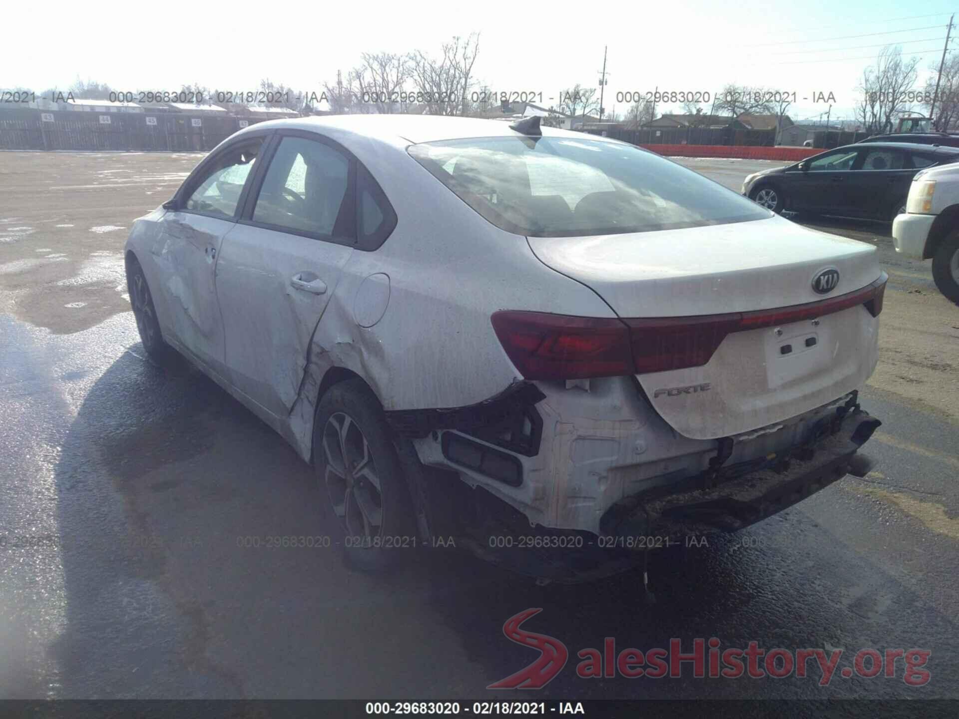 3KPF24AD1LE207764 2020 KIA FORTE