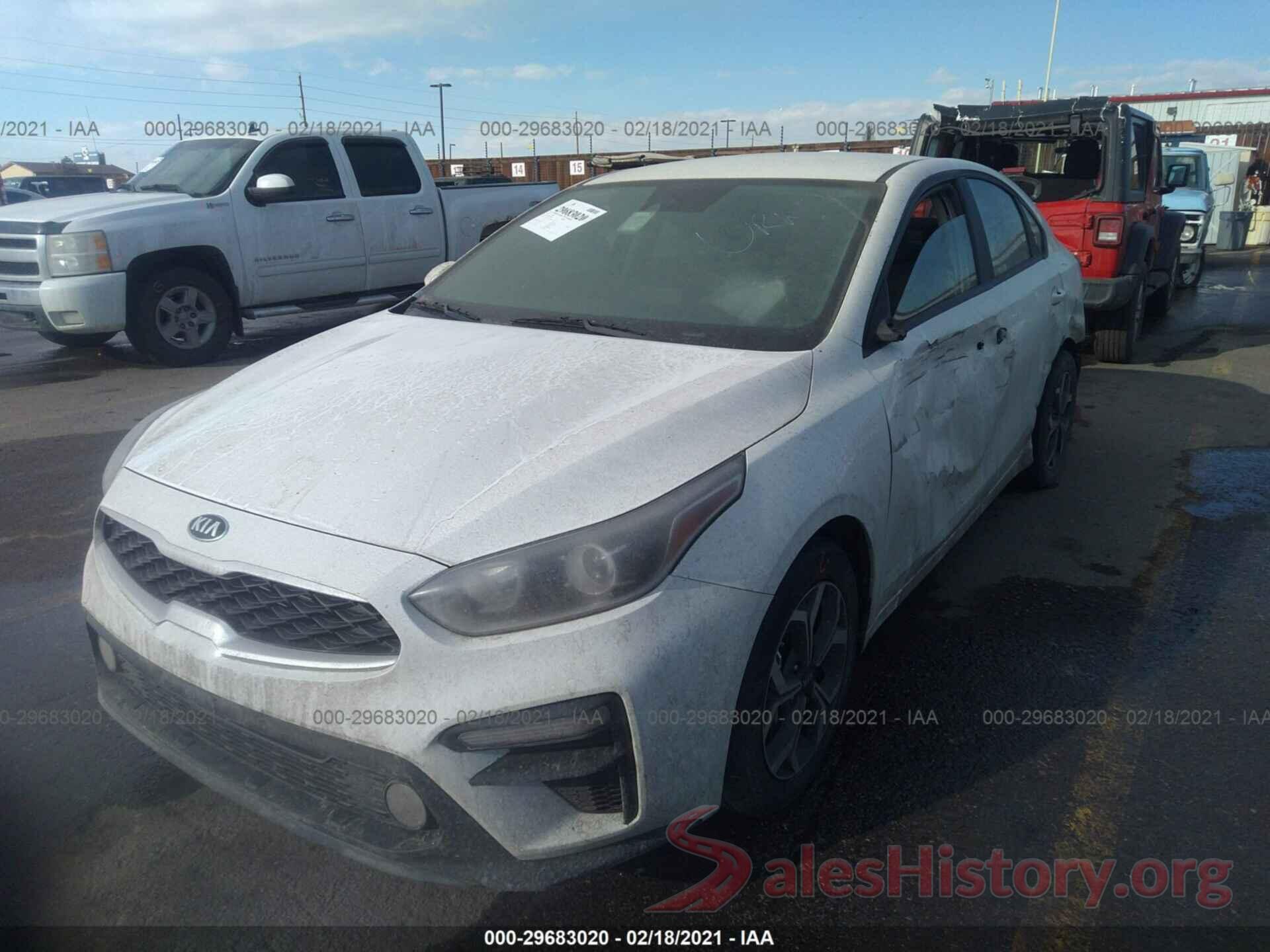 3KPF24AD1LE207764 2020 KIA FORTE