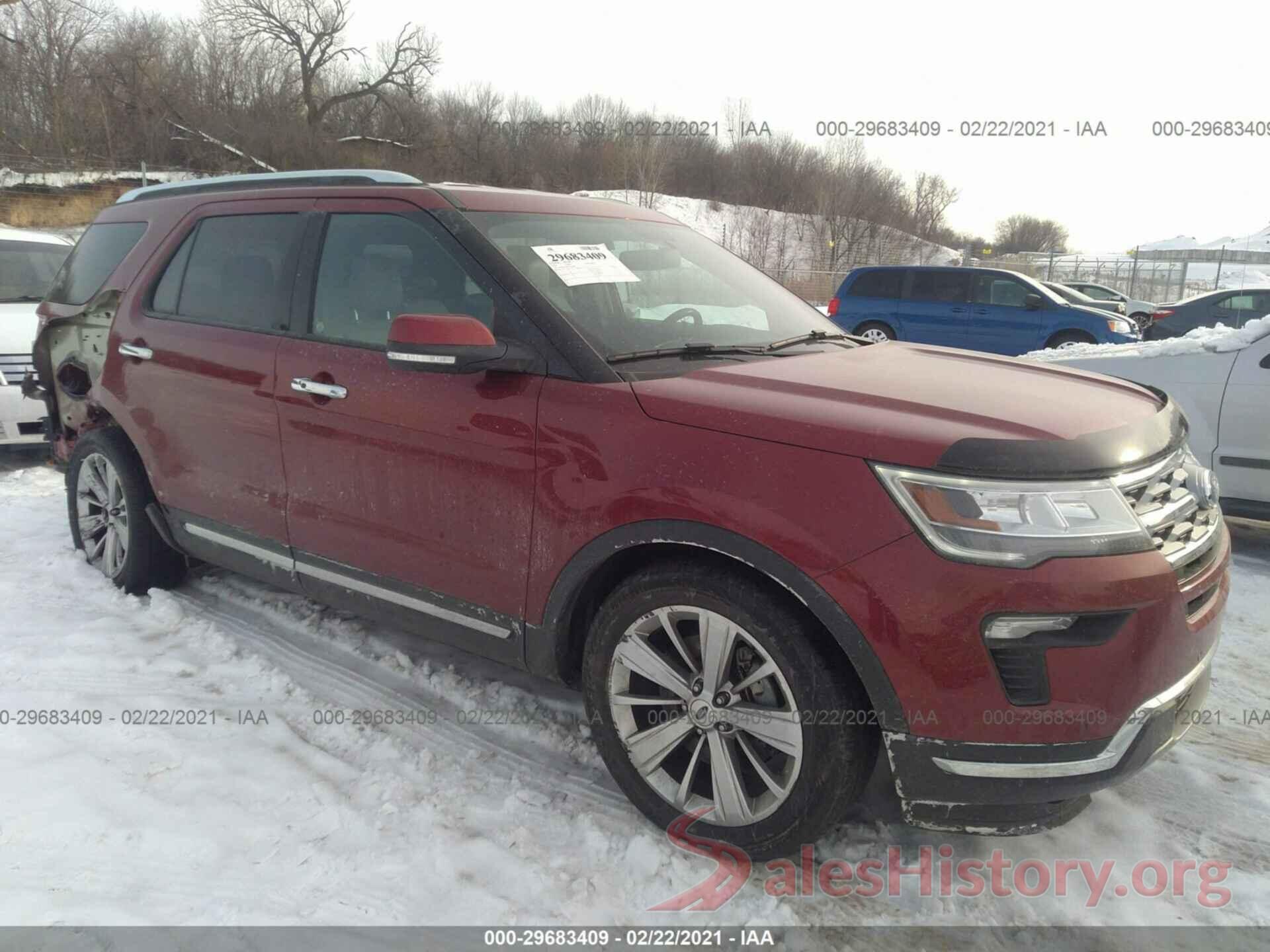 1FM5K7F8XKGA63845 2019 FORD EXPLORER