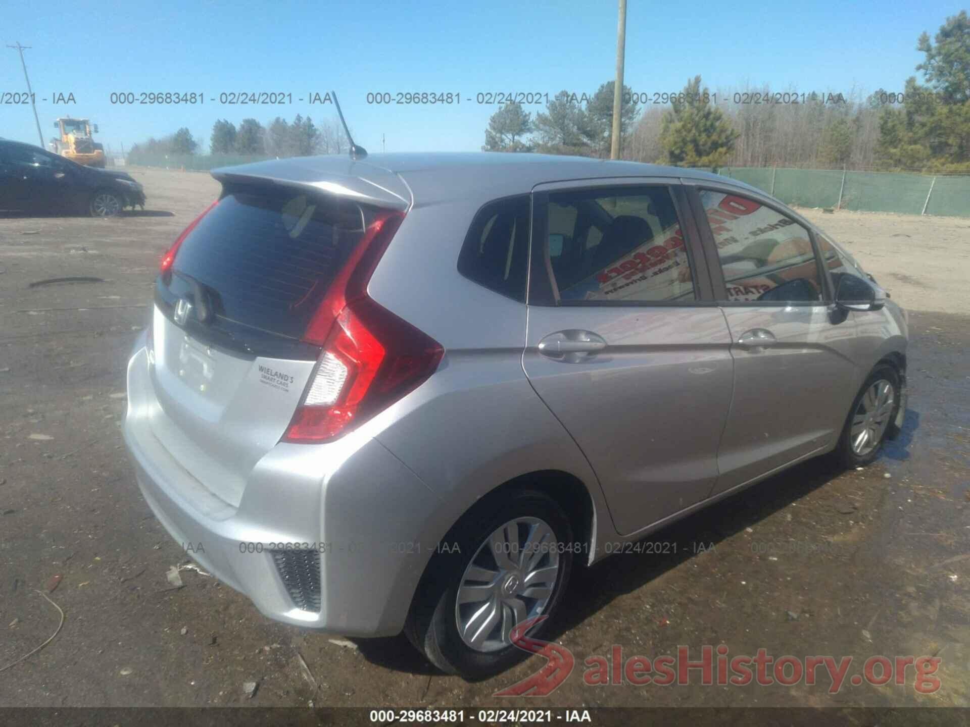 JHMGK5H56GX036202 2016 HONDA FIT