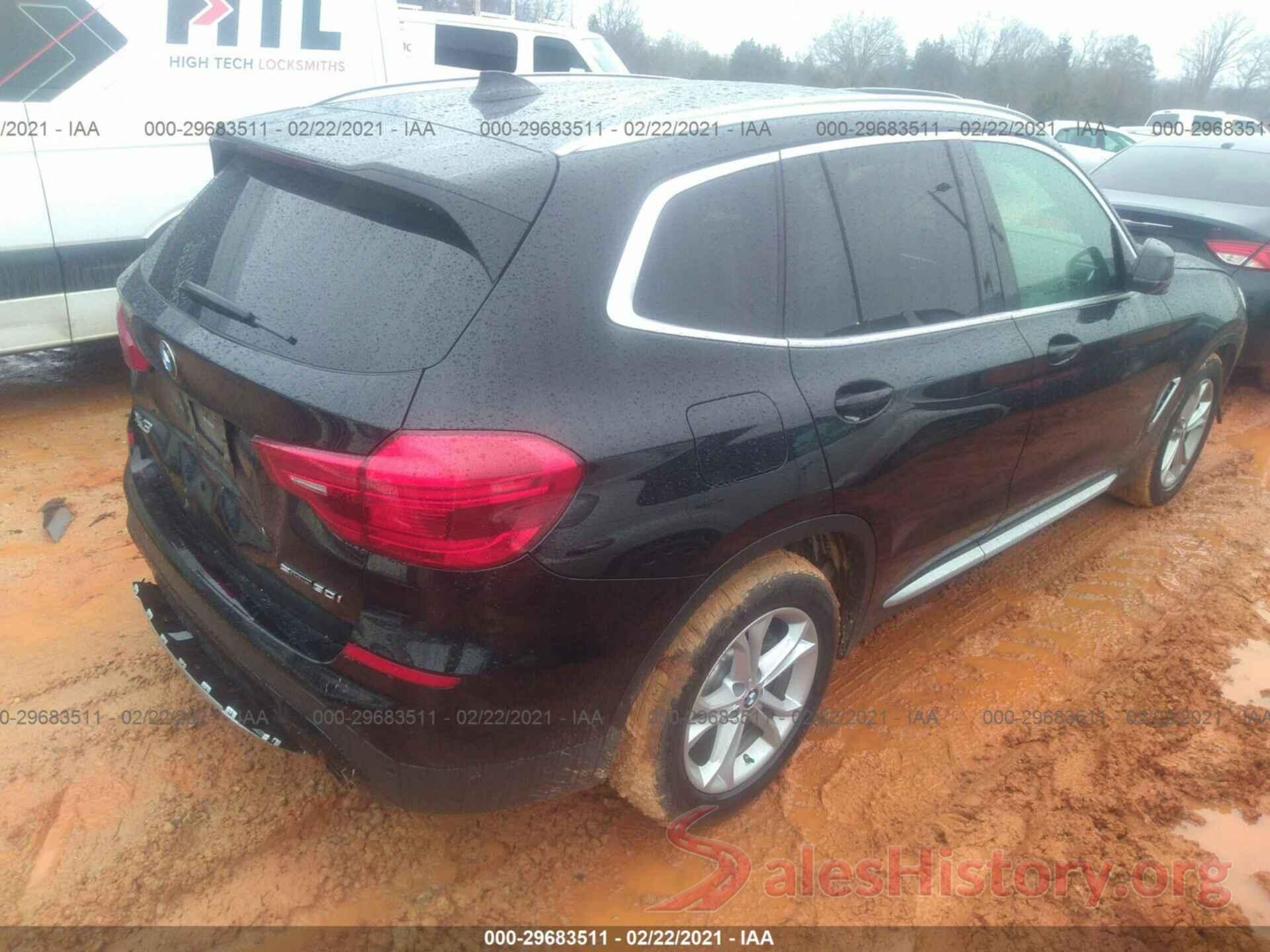 5UXTR7C50KLF29535 2019 BMW X3