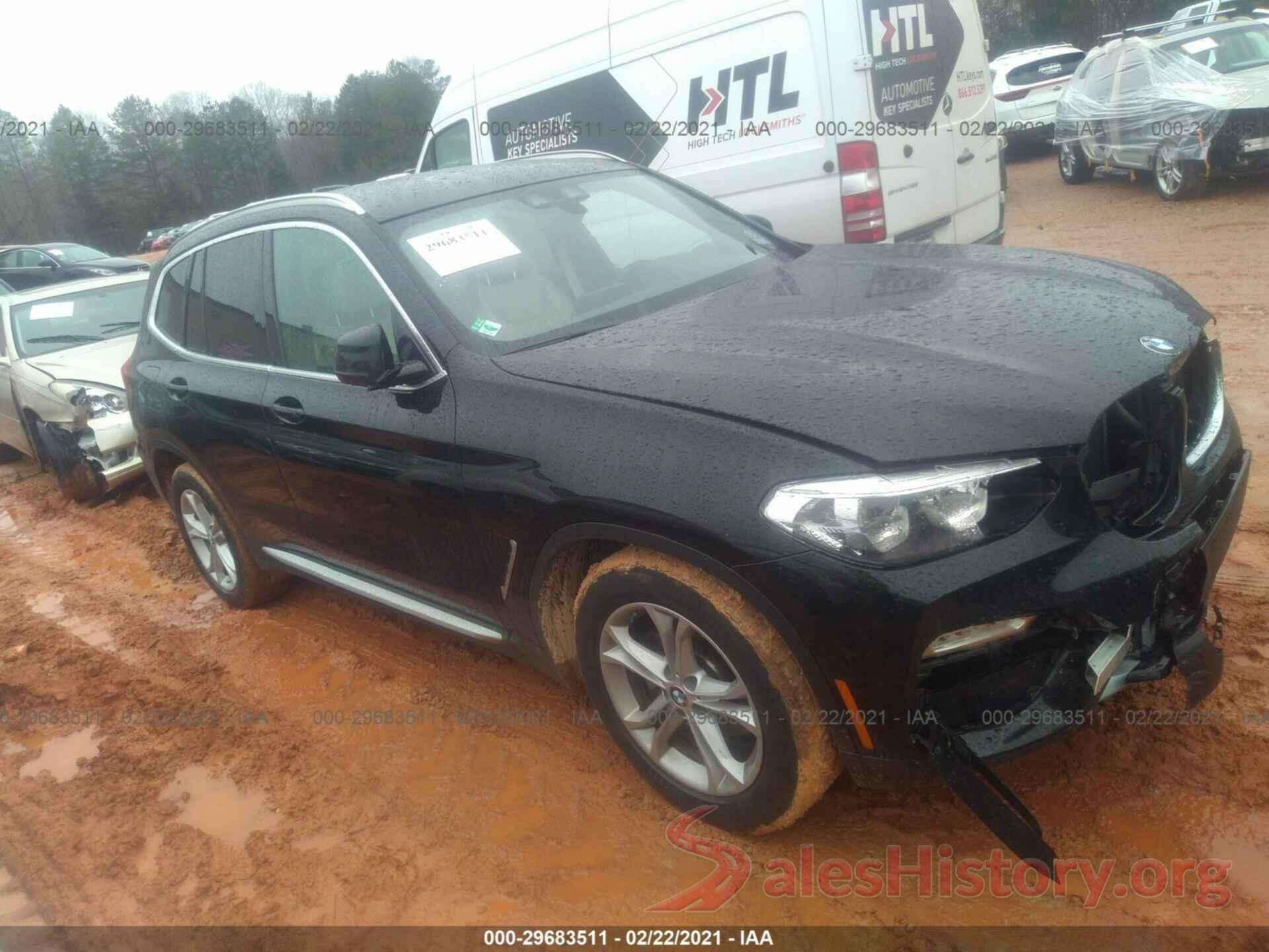 5UXTR7C50KLF29535 2019 BMW X3