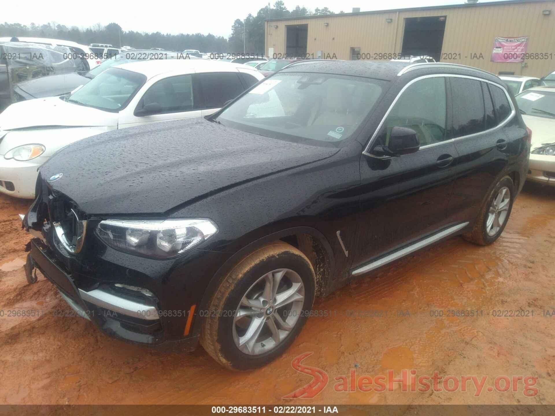 5UXTR7C50KLF29535 2019 BMW X3