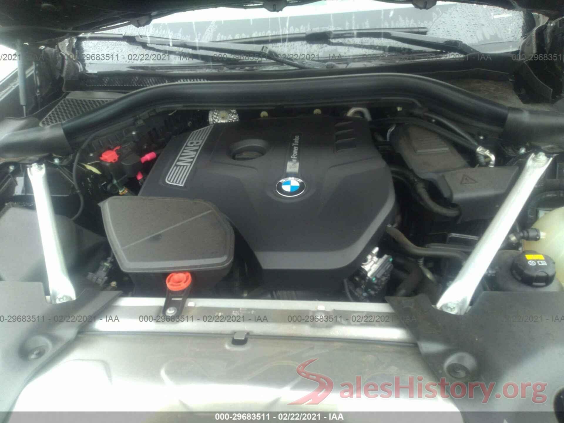 5UXTR7C50KLF29535 2019 BMW X3