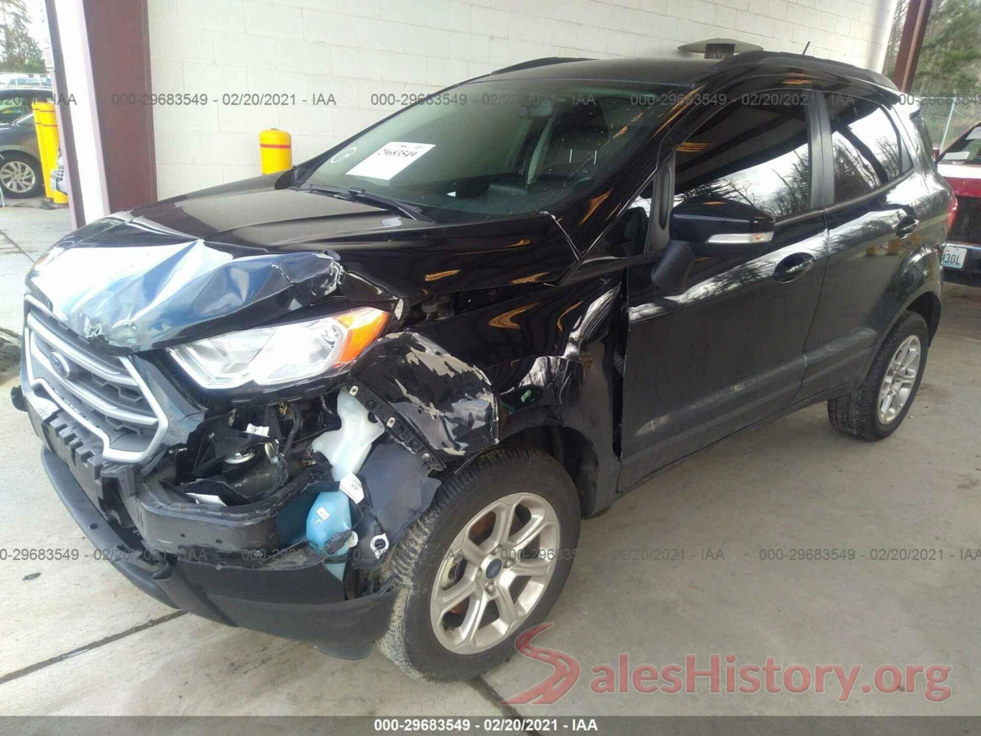 MAJ6S3GLXKC279969 2019 FORD ECOSPORT