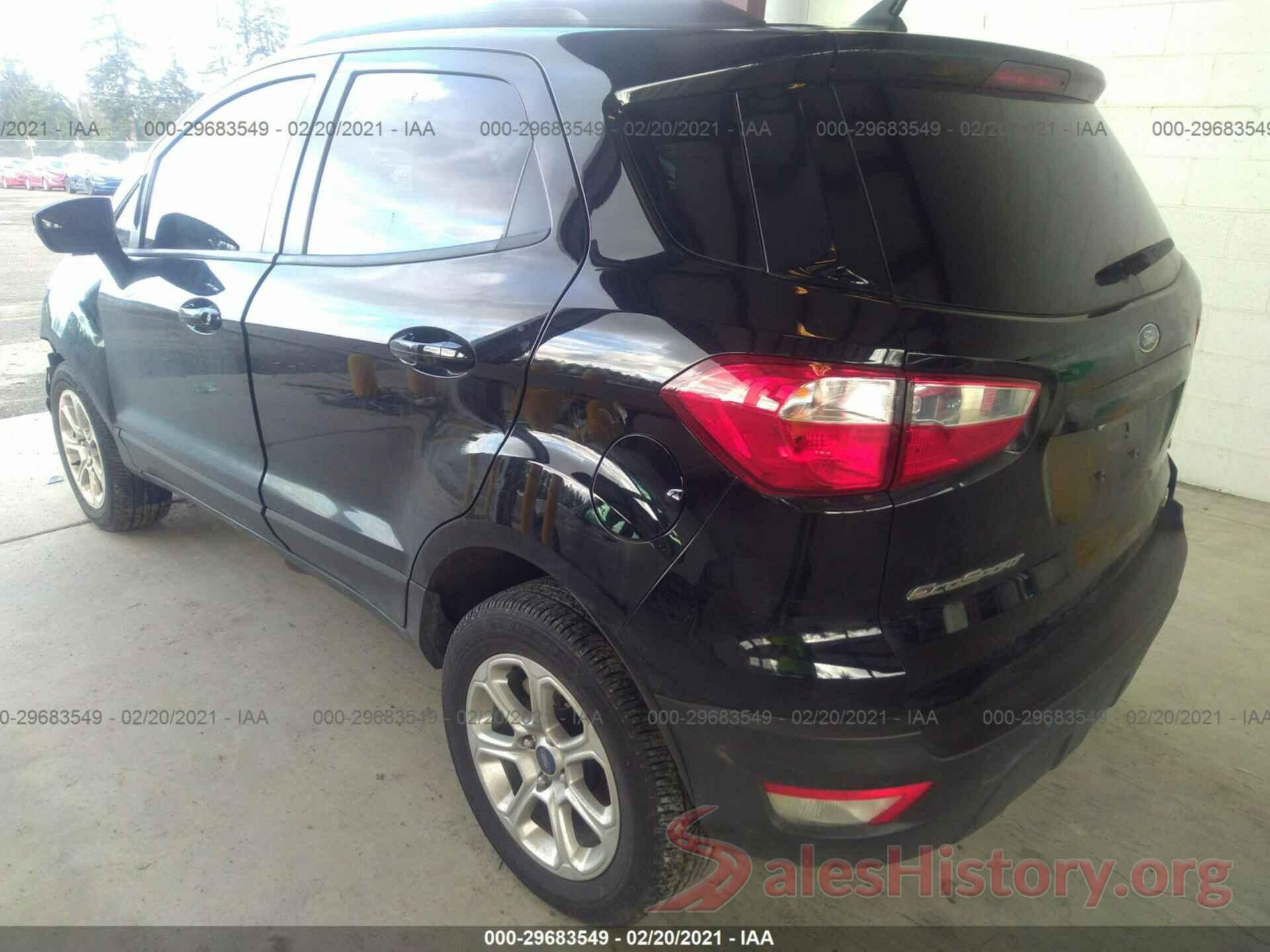 MAJ6S3GLXKC279969 2019 FORD ECOSPORT