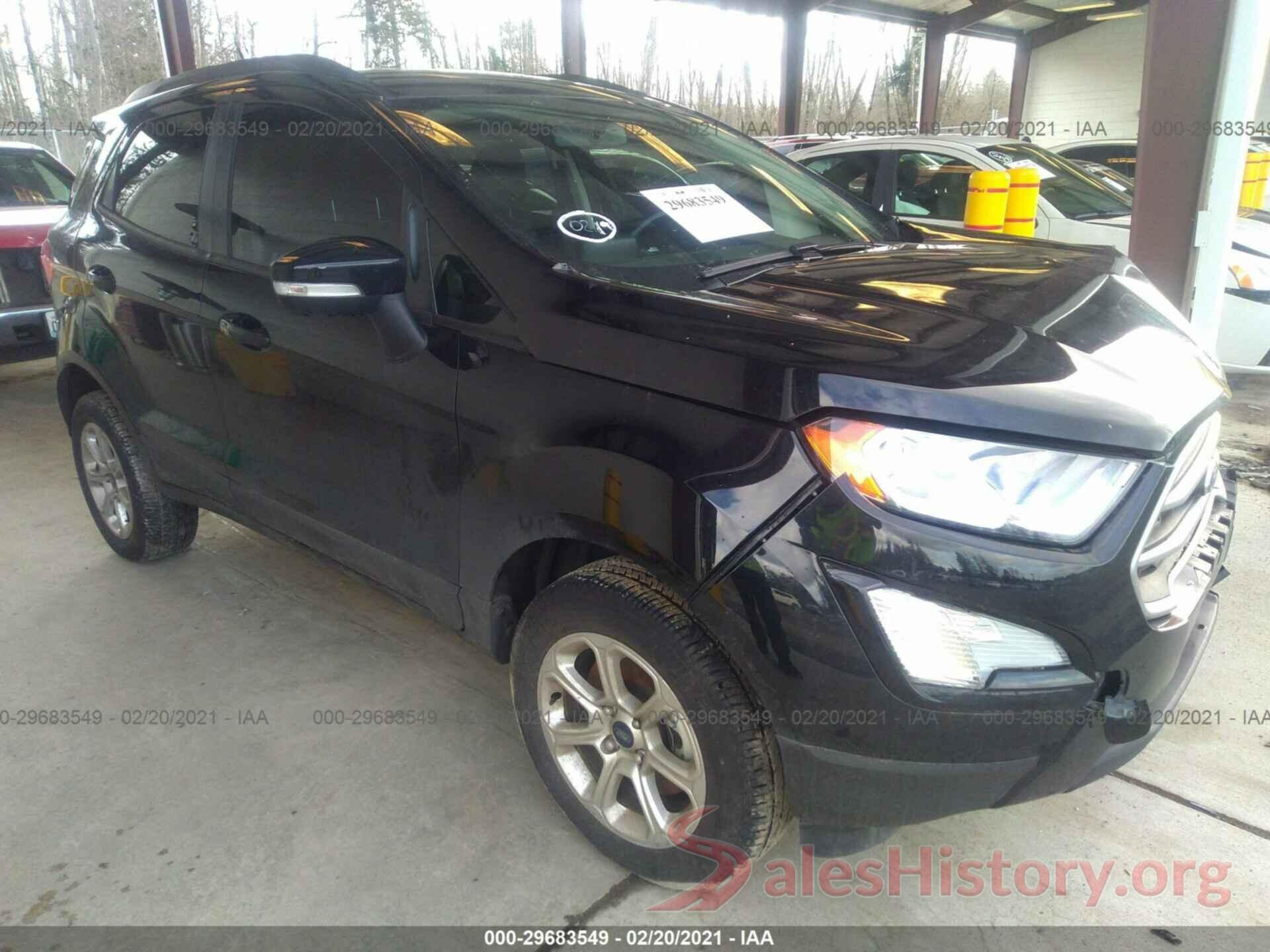 MAJ6S3GLXKC279969 2019 FORD ECOSPORT