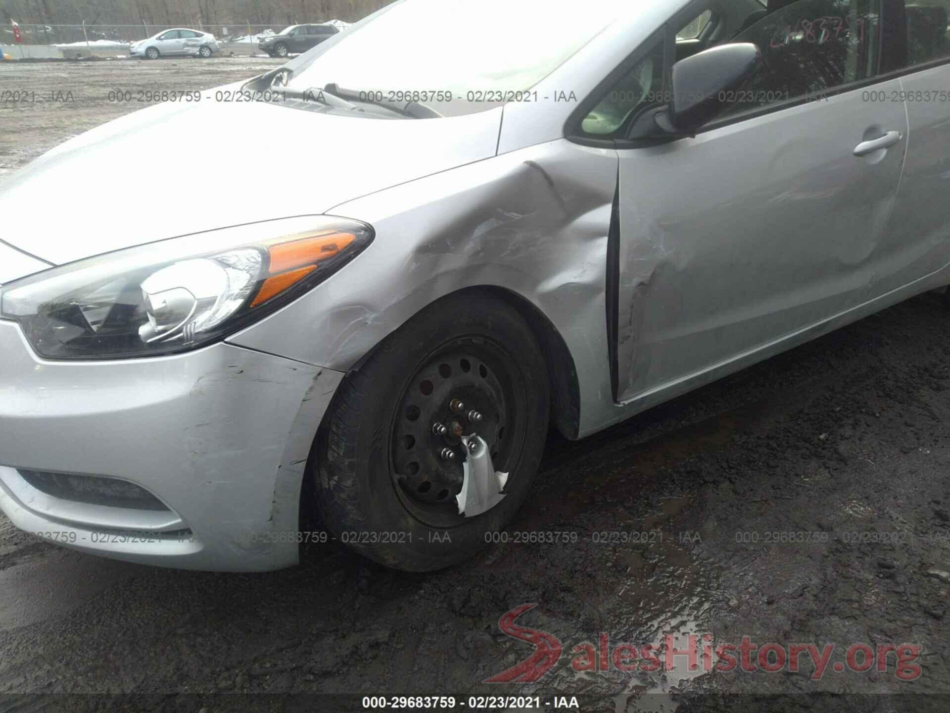 KNAFK4A60G5485815 2016 KIA FORTE