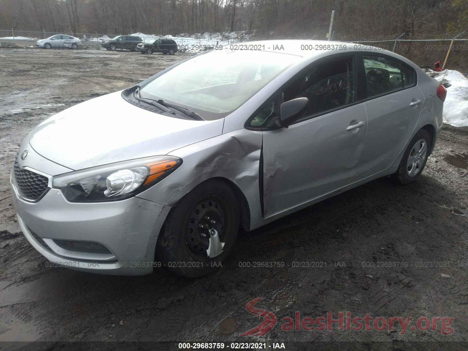 KNAFK4A60G5485815 2016 KIA FORTE