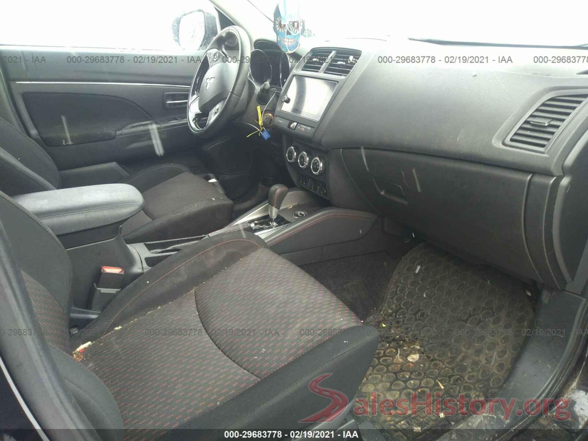 JA4AR3AU1KU024035 2019 MITSUBISHI OUTLANDER SPORT