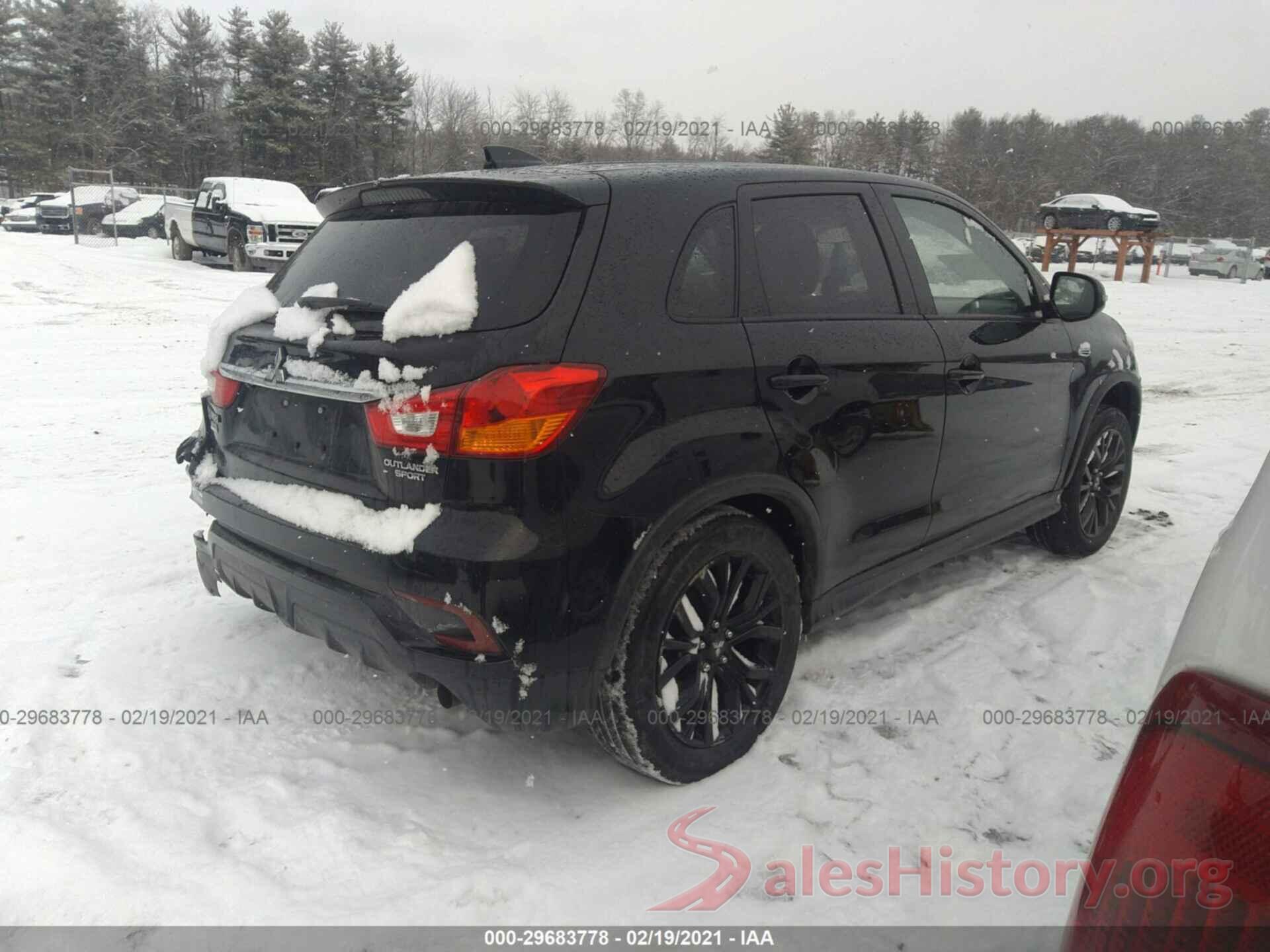 JA4AR3AU1KU024035 2019 MITSUBISHI OUTLANDER SPORT