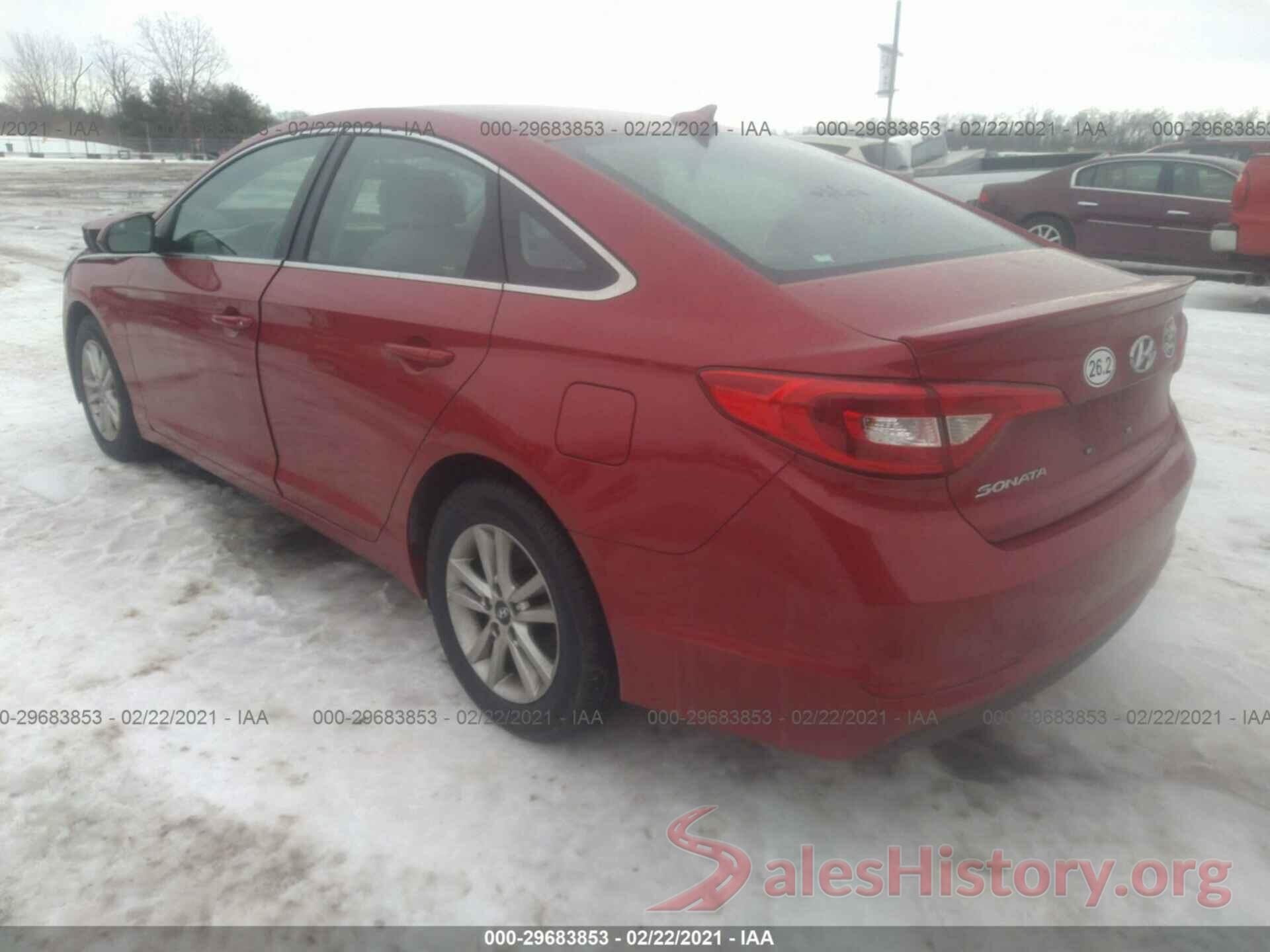 5NPE24AF0HH510051 2017 HYUNDAI SONATA