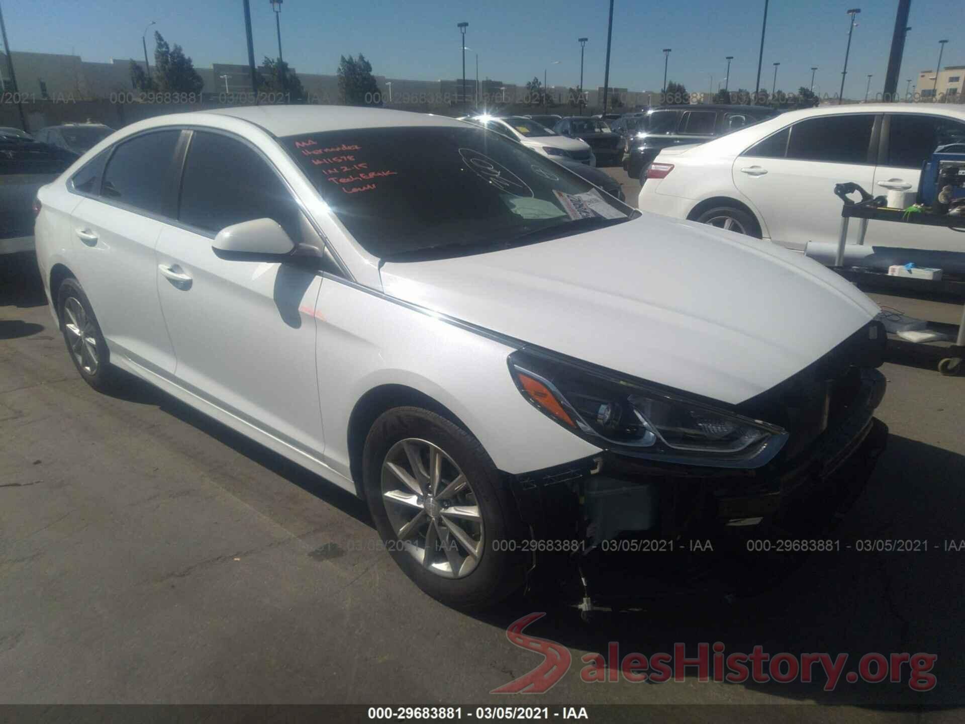 5NPE24AF8KH794066 2019 HYUNDAI SONATA