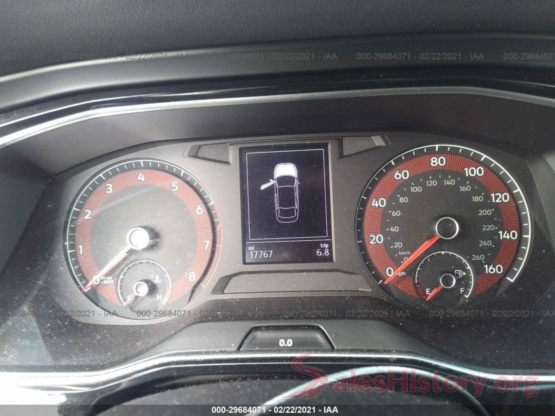 3VWC57BU8KM030030 2019 VOLKSWAGEN JETTA