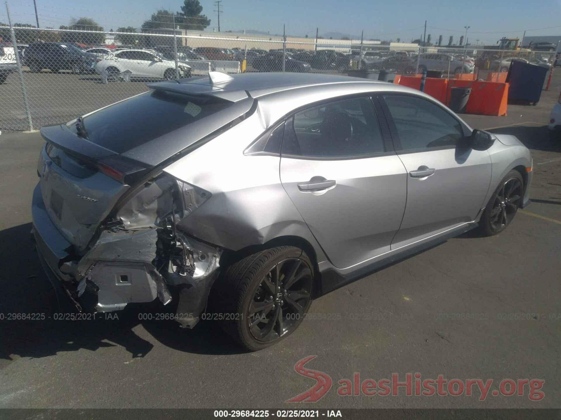 SHHFK7H49JU432365 2018 HONDA CIVIC HATCHBACK