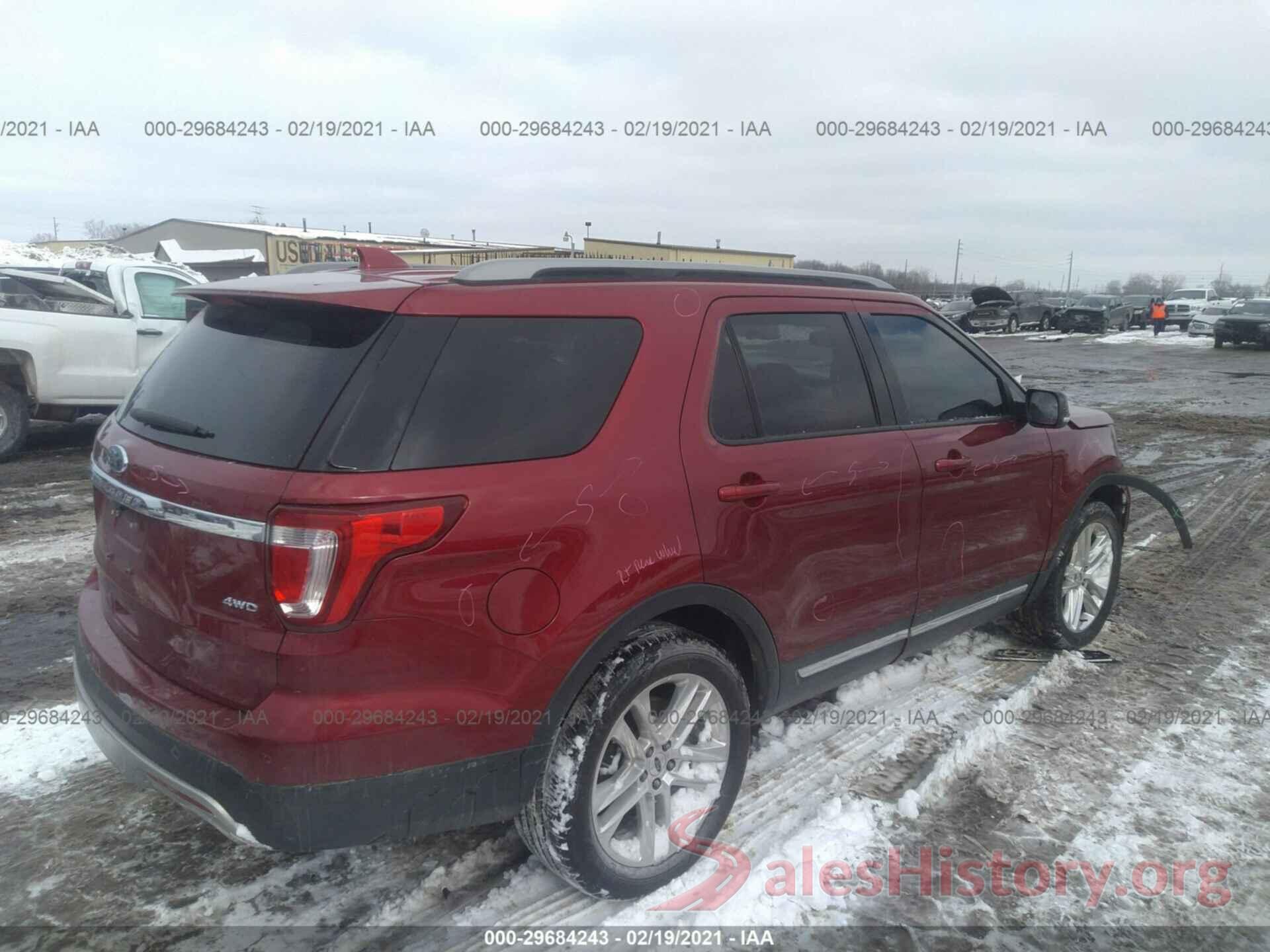 1FM5K8D80GGD19166 2016 FORD EXPLORER