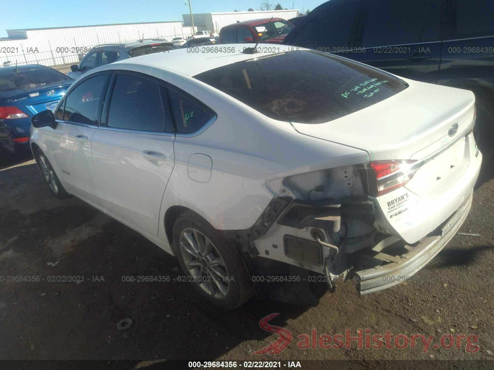 3FA6P0LU1HR344507 2017 FORD FUSION