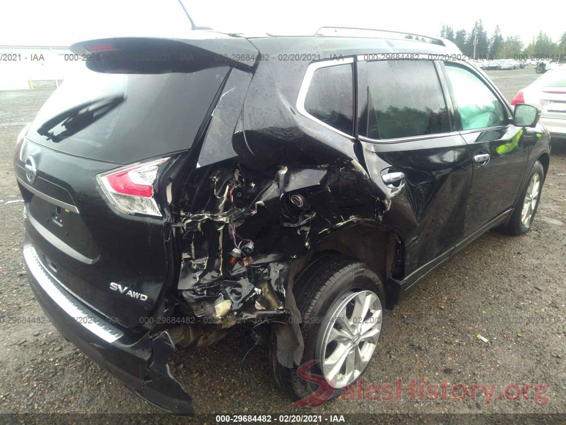 5N1AT2MV6GC830788 2016 NISSAN ROGUE