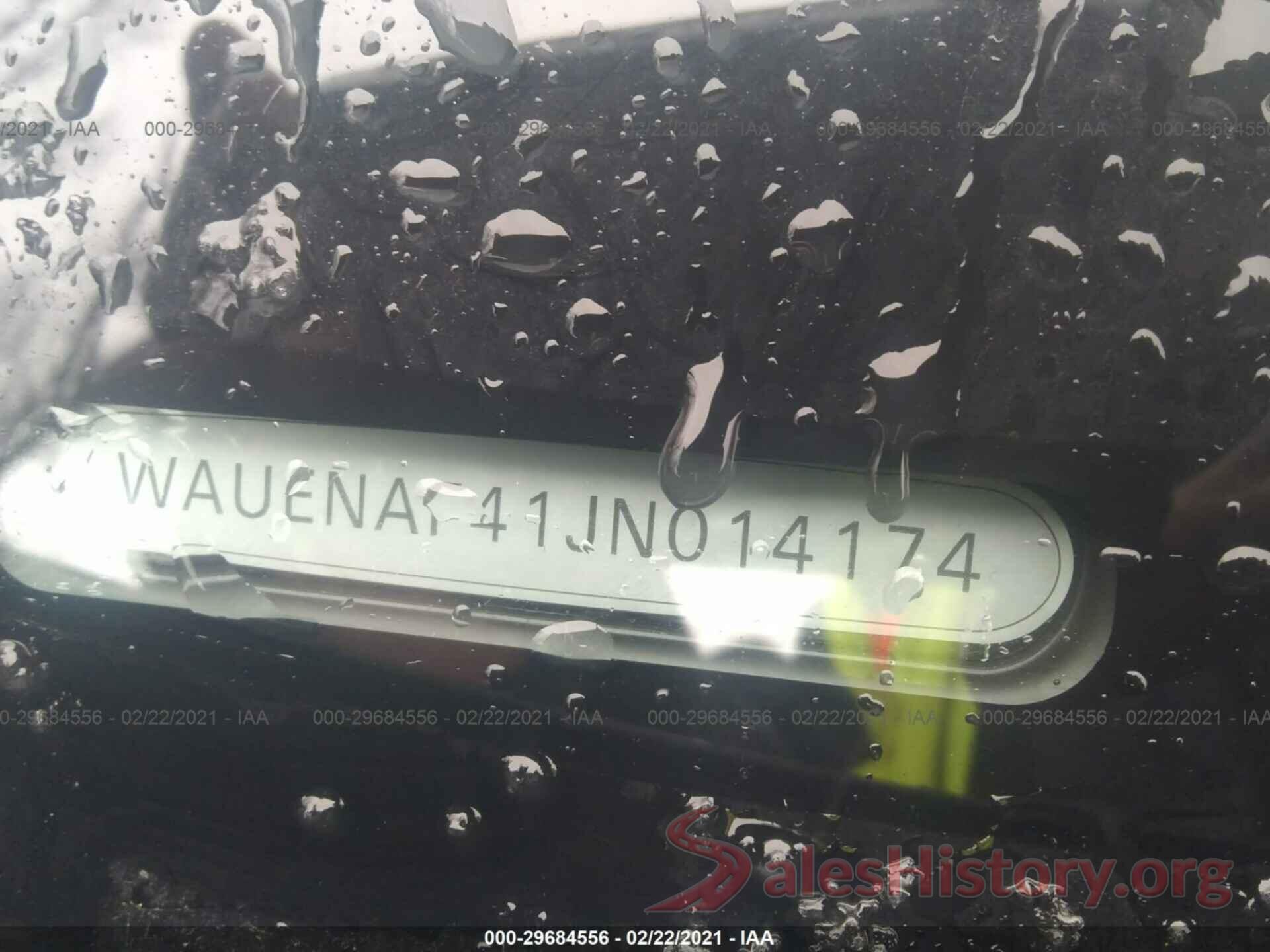 WAUENAF41JN014174 2018 AUDI A4