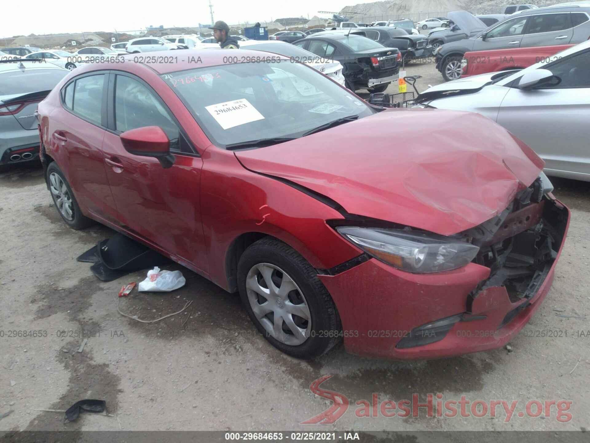 3MZBN1U72HM139558 2017 MAZDA MAZDA3 4-DOOR