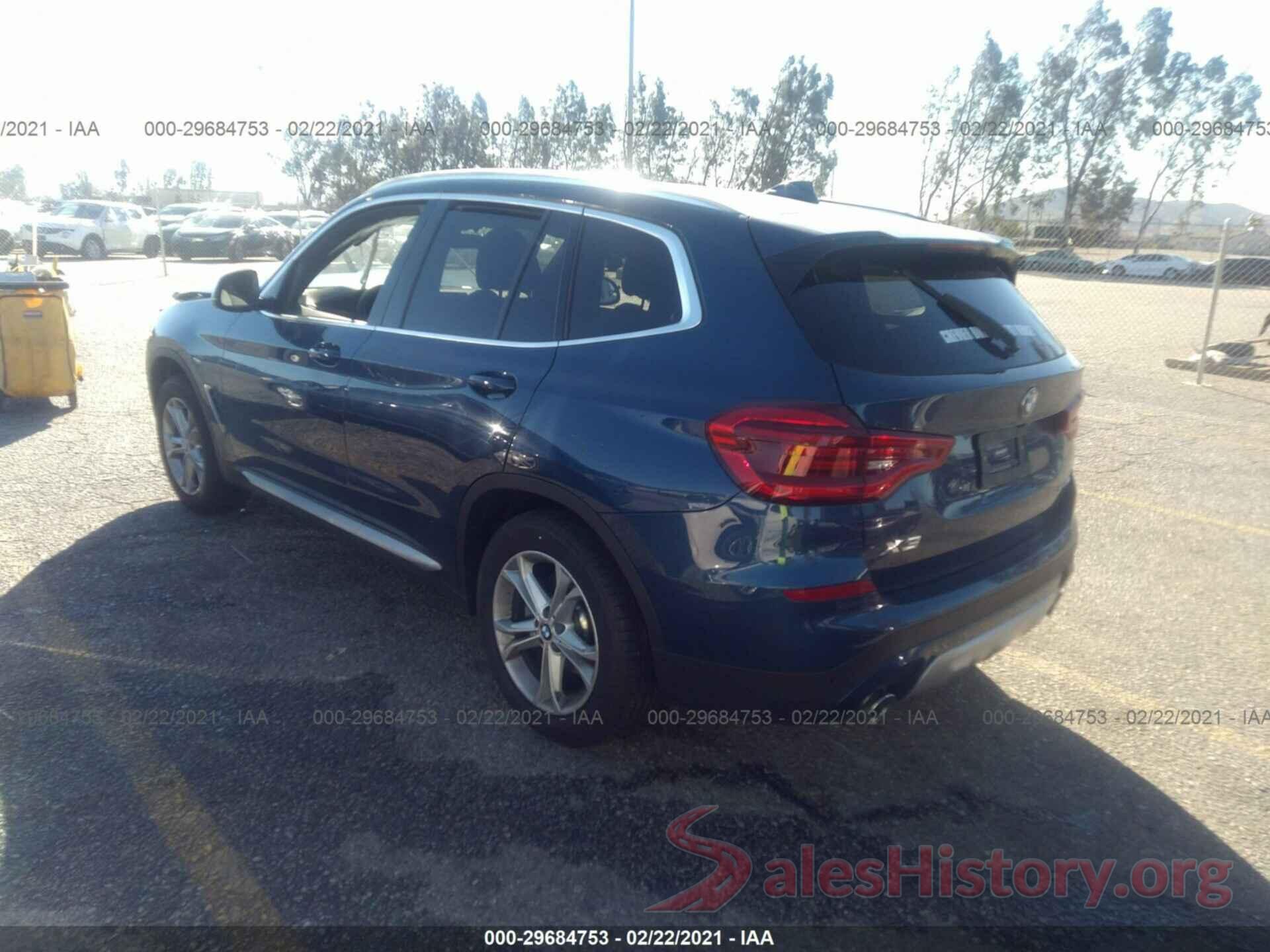 5UXTY3C07M9E10557 2021 BMW X3