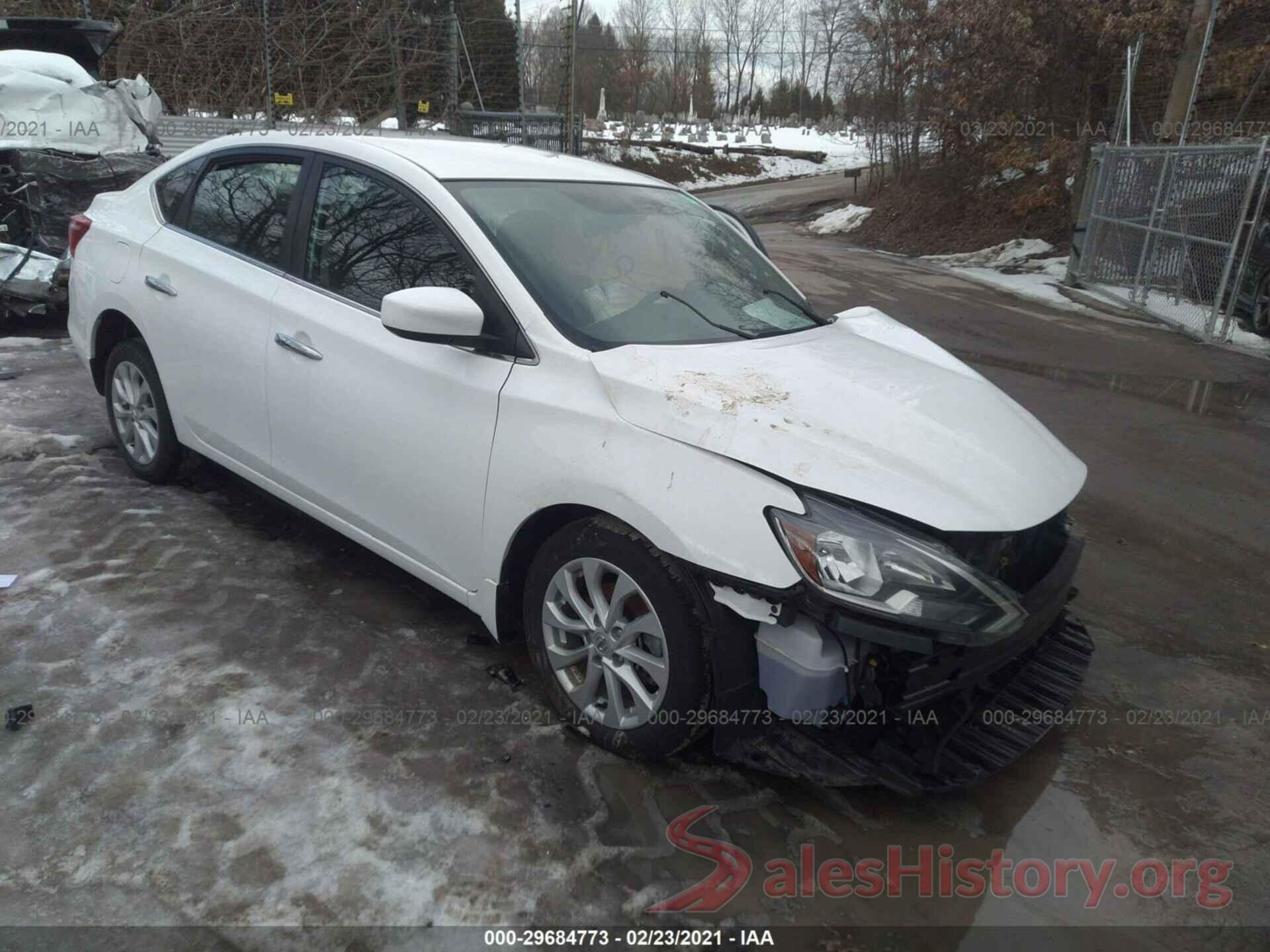 3N1AB7AP7KY332922 2019 NISSAN SENTRA