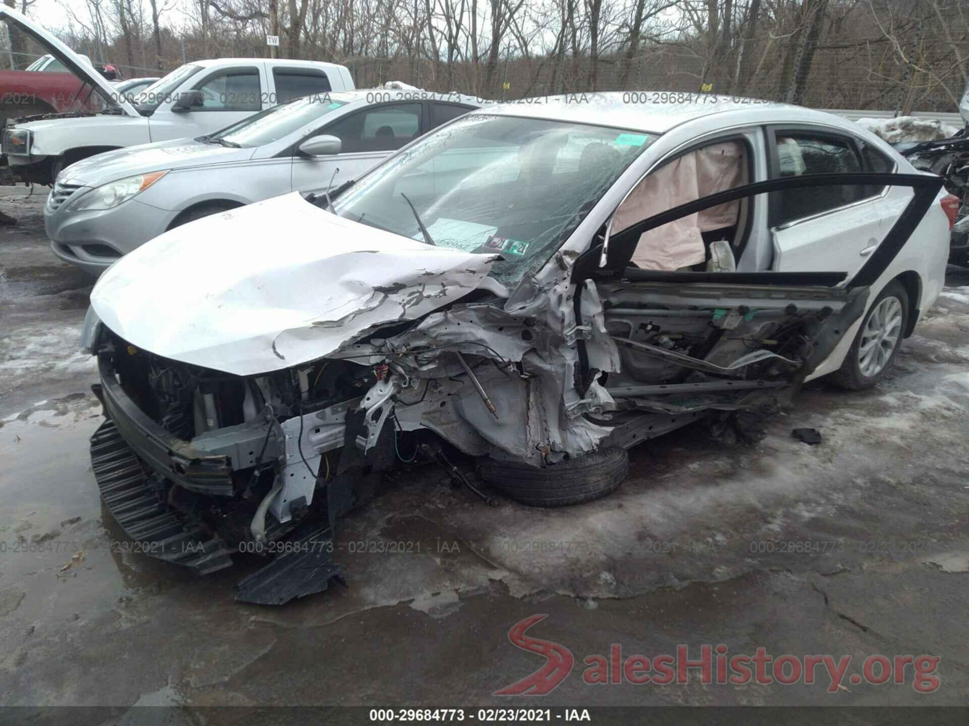 3N1AB7AP7KY332922 2019 NISSAN SENTRA