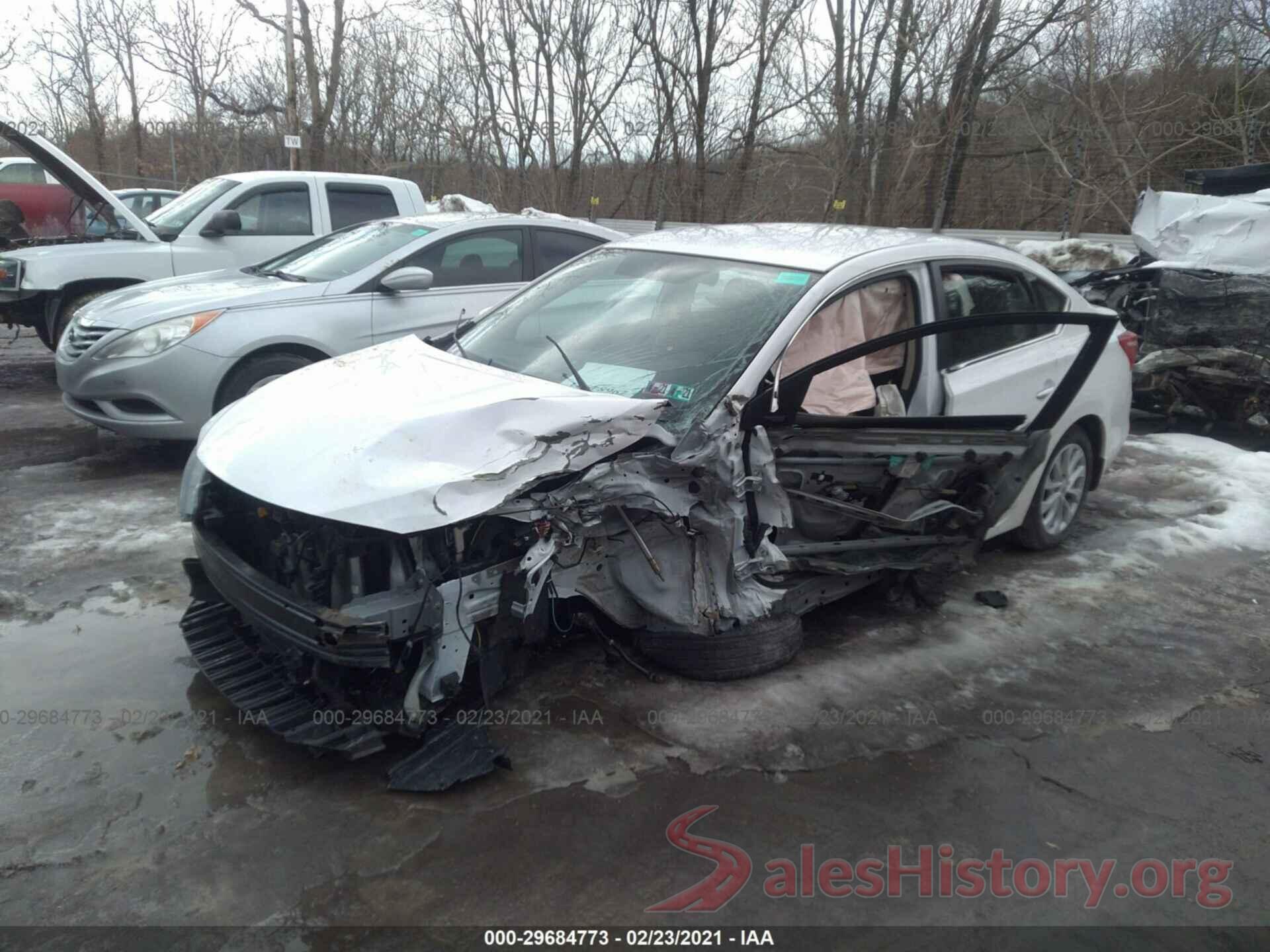 3N1AB7AP7KY332922 2019 NISSAN SENTRA