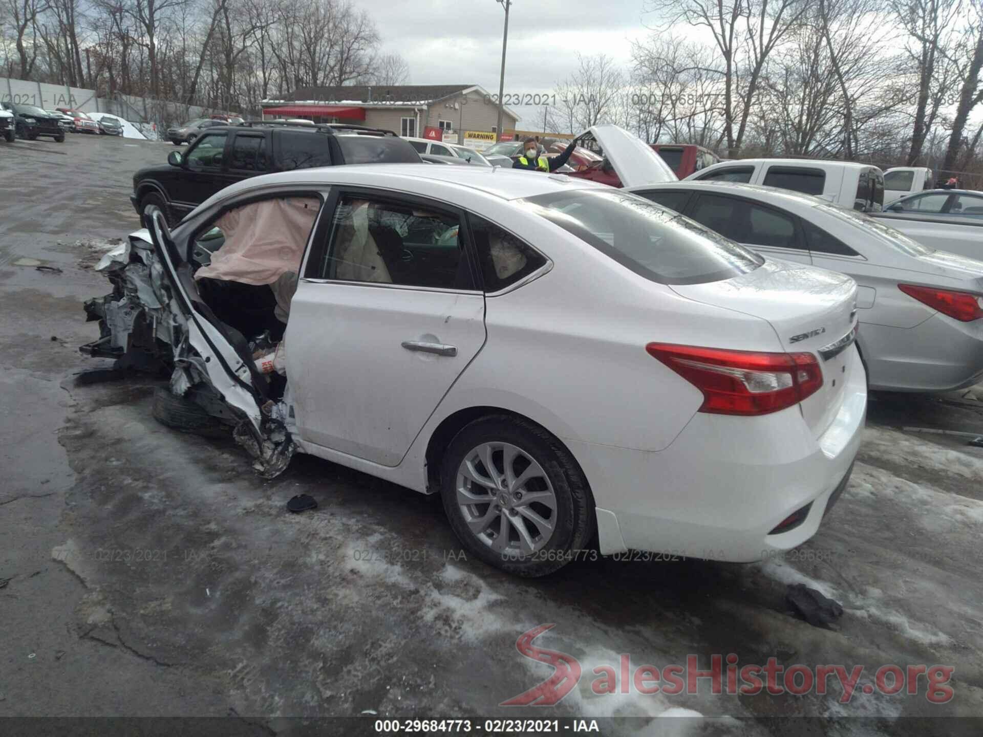 3N1AB7AP7KY332922 2019 NISSAN SENTRA