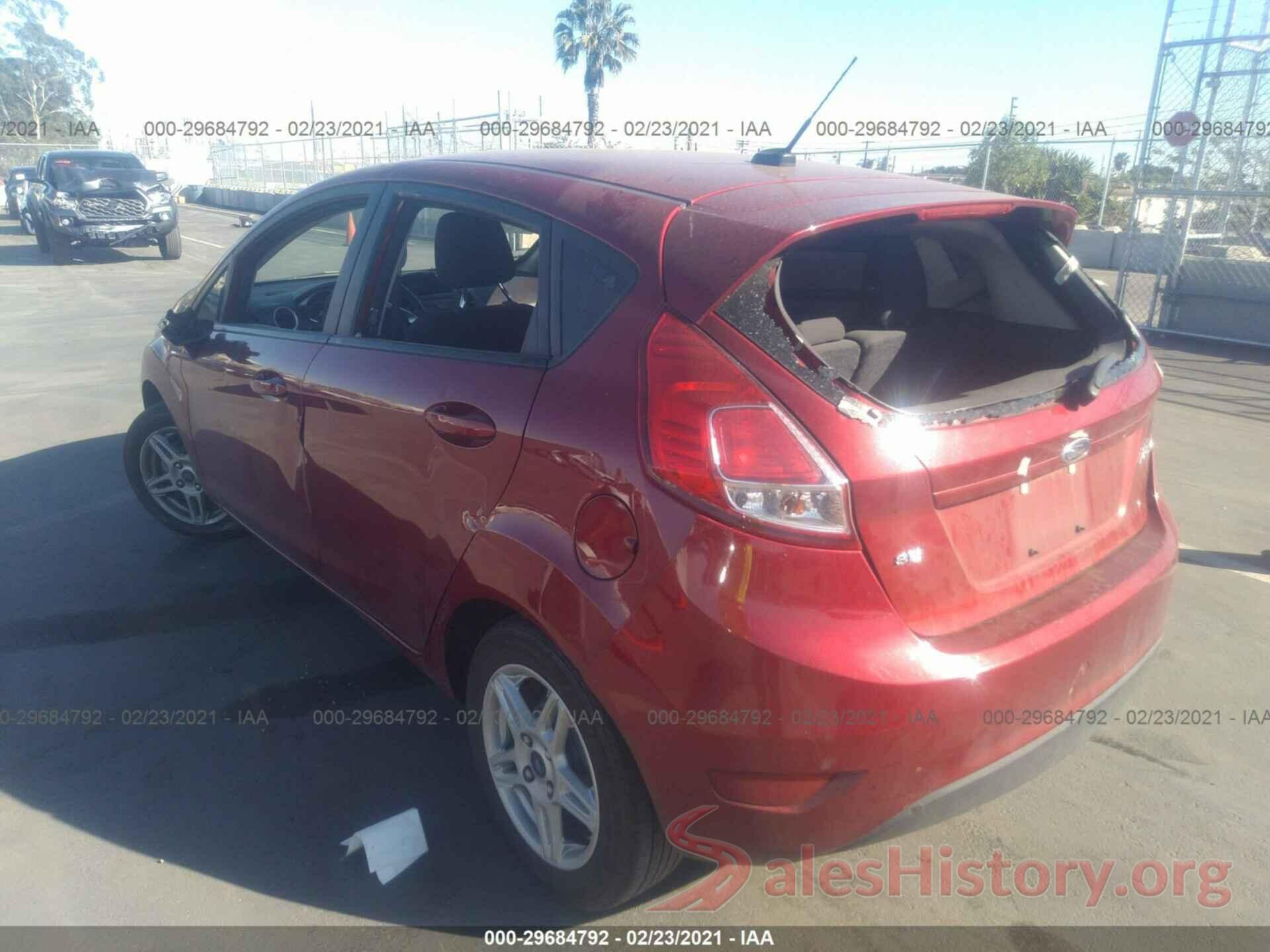 3FADP4EJ5HM123989 2017 FORD FIESTA