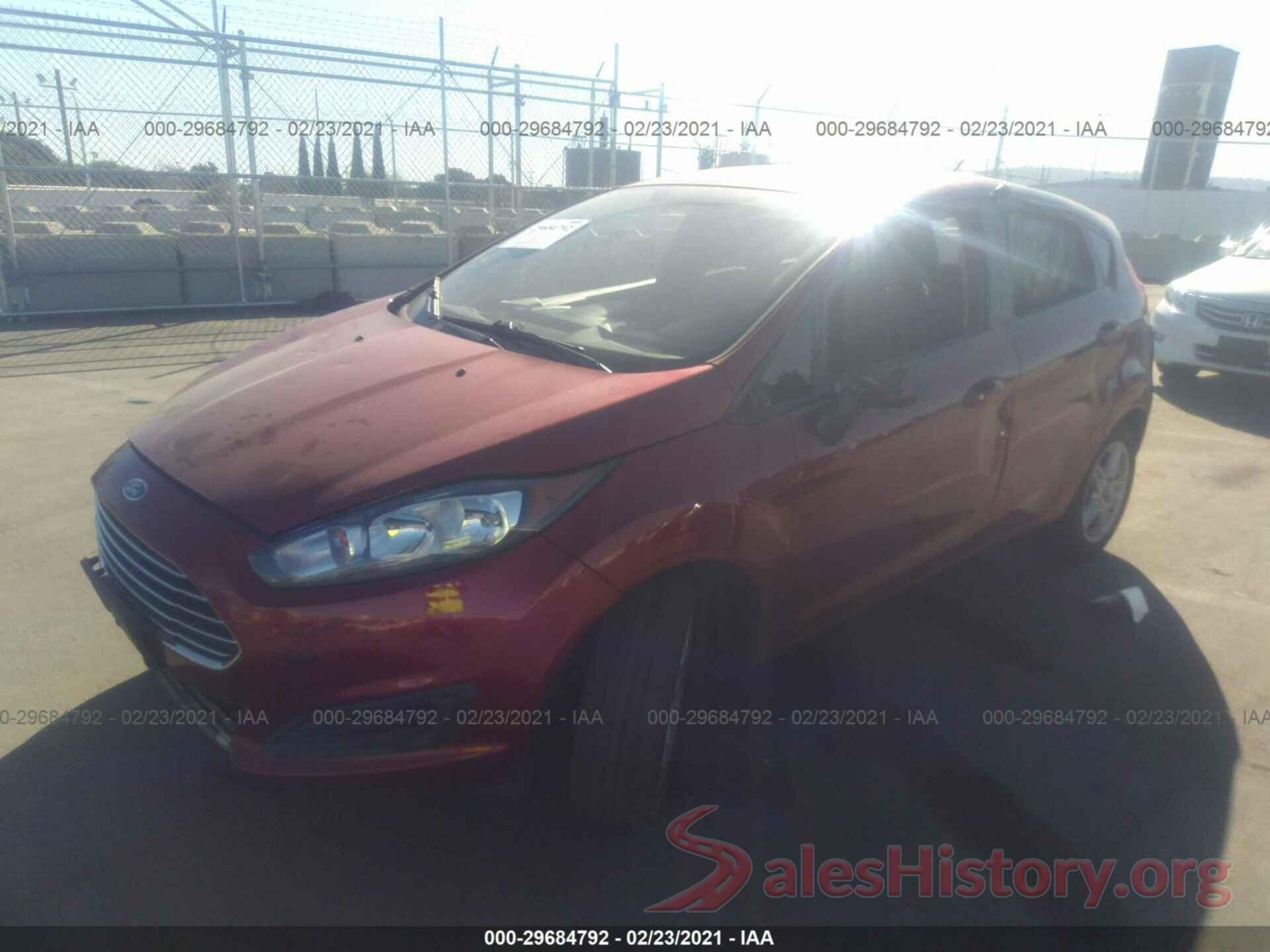 3FADP4EJ5HM123989 2017 FORD FIESTA