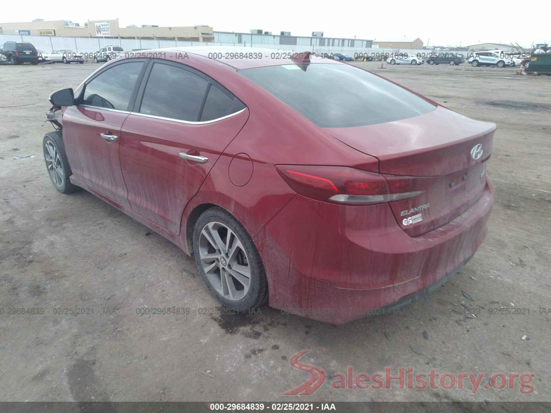 KMHD84LF7HU065414 2017 HYUNDAI ELANTRA