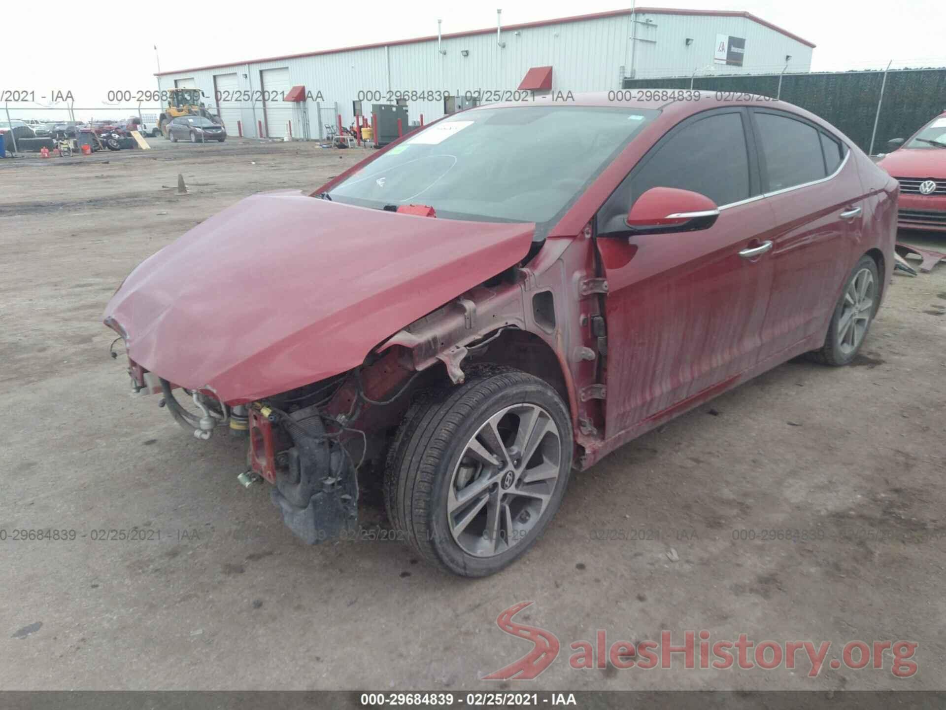 KMHD84LF7HU065414 2017 HYUNDAI ELANTRA