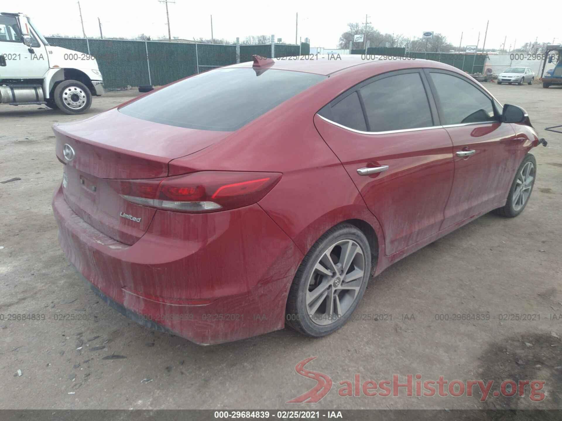 KMHD84LF7HU065414 2017 HYUNDAI ELANTRA