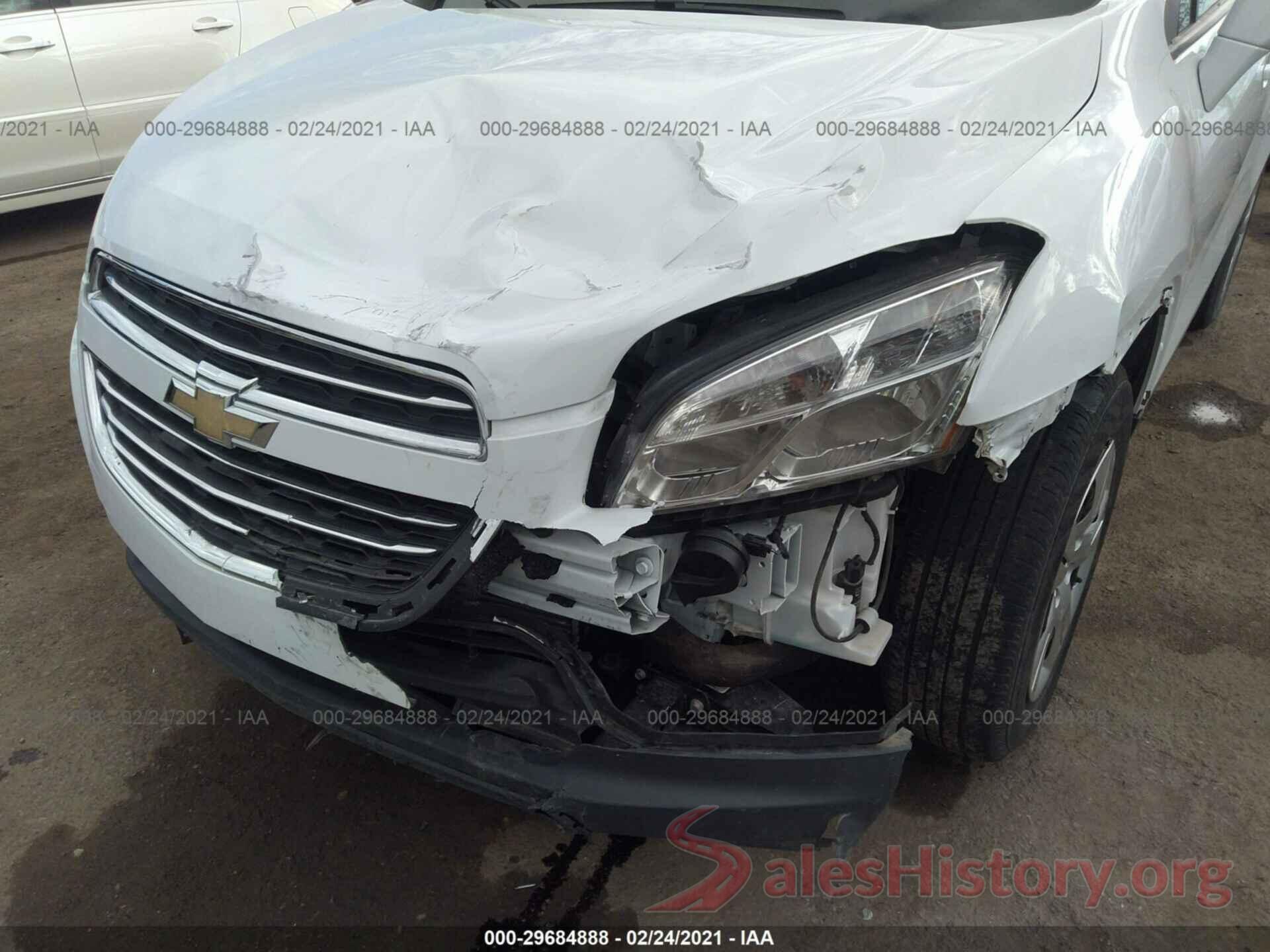 3GNCJKSB3GL168174 2016 CHEVROLET TRAX