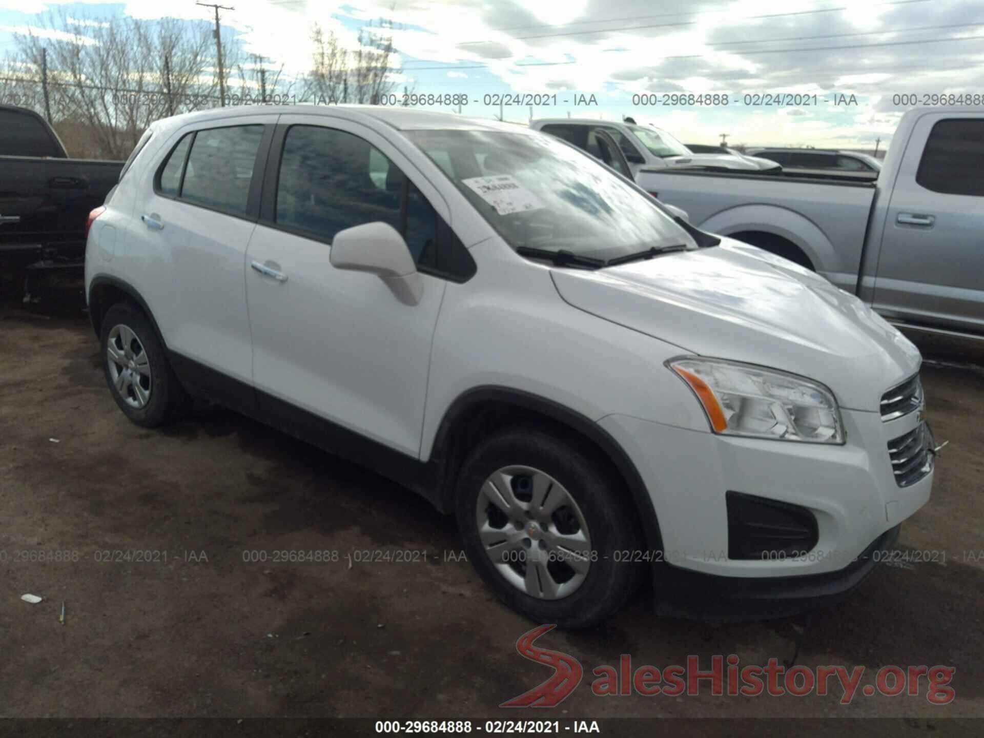 3GNCJKSB3GL168174 2016 CHEVROLET TRAX