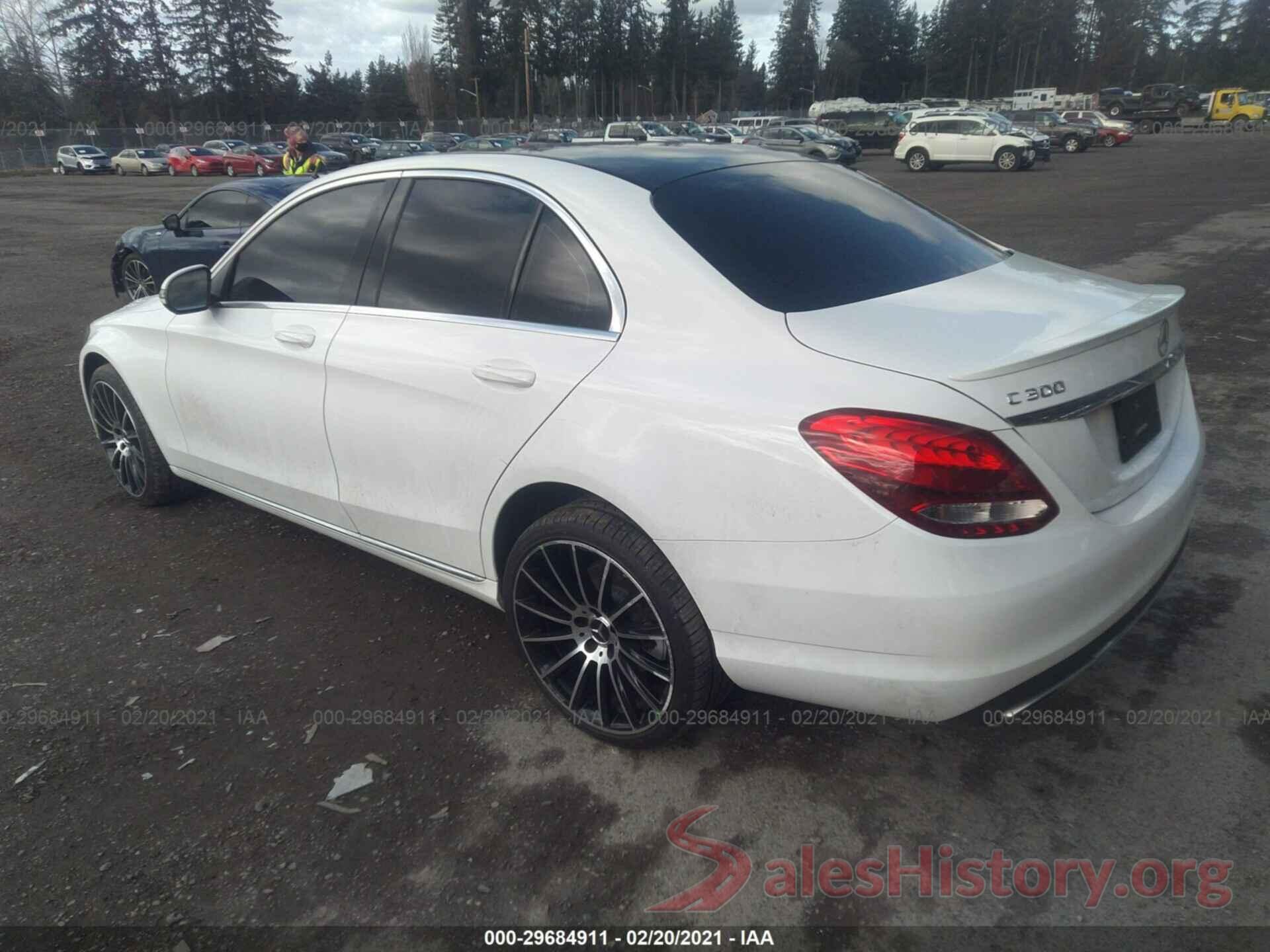 55SWF4KB6GU136948 2016 MERCEDES-BENZ C-CLASS