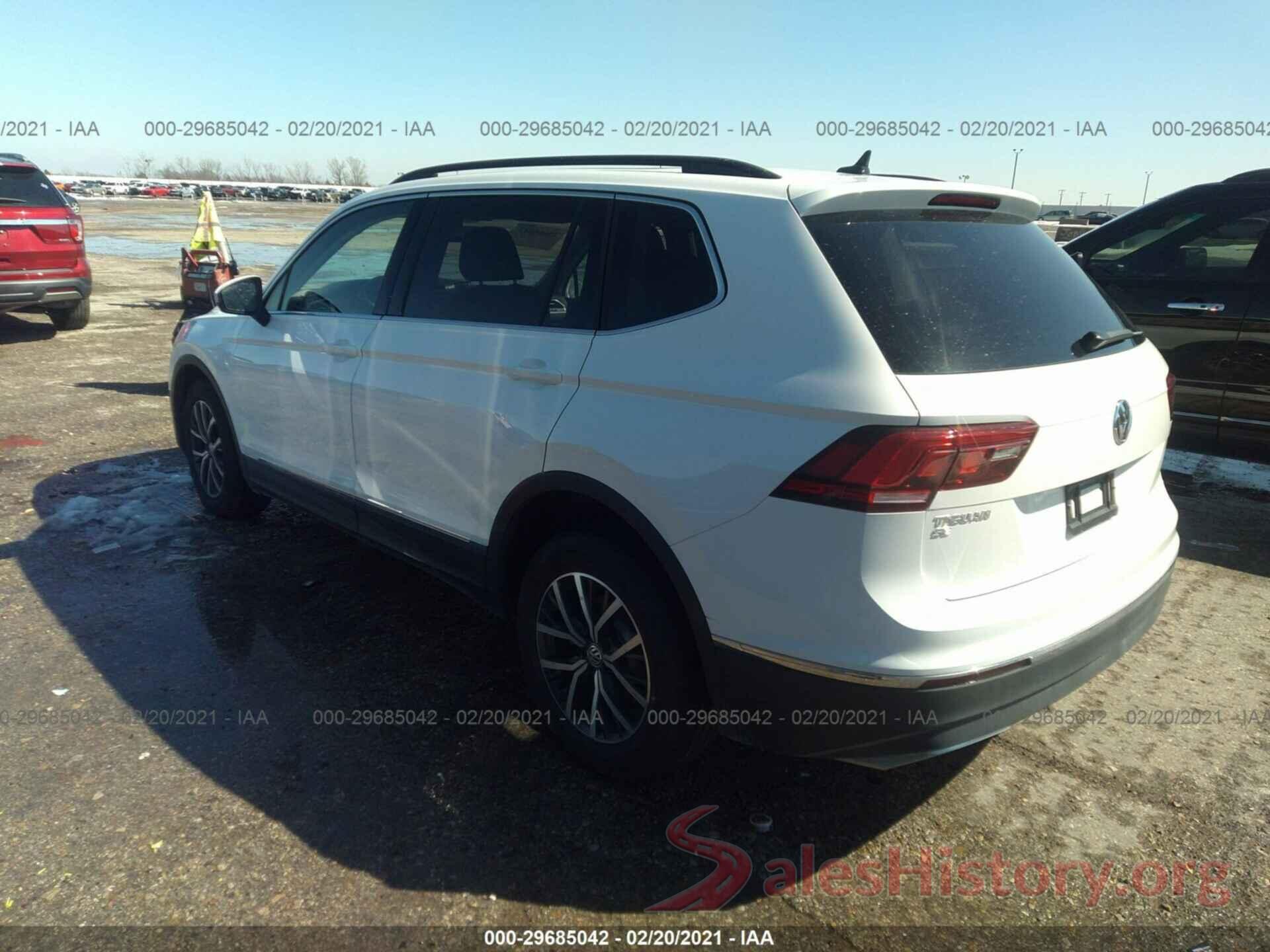 3VV3B7AX7LM143610 2020 VOLKSWAGEN TIGUAN