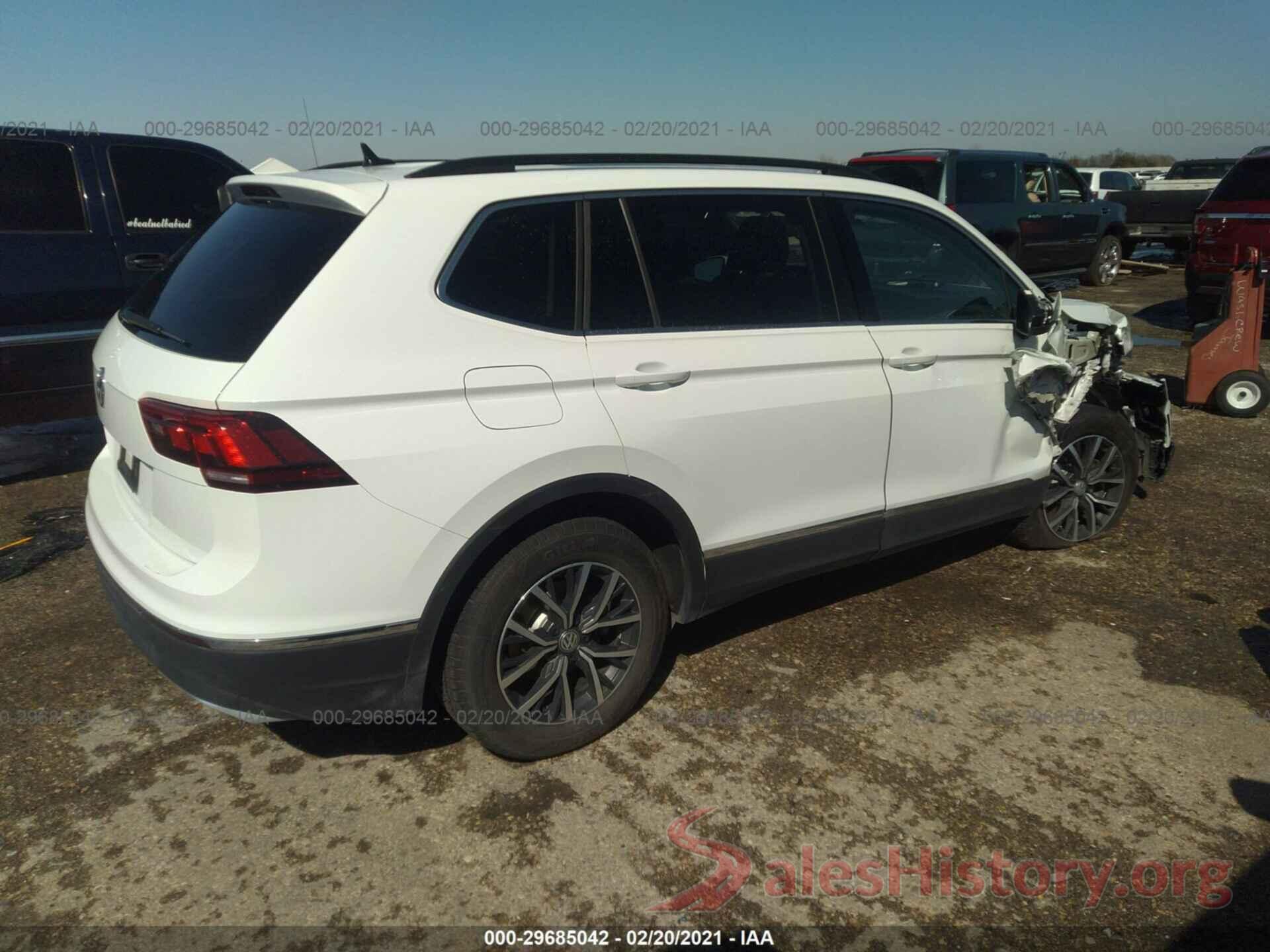 3VV3B7AX7LM143610 2020 VOLKSWAGEN TIGUAN