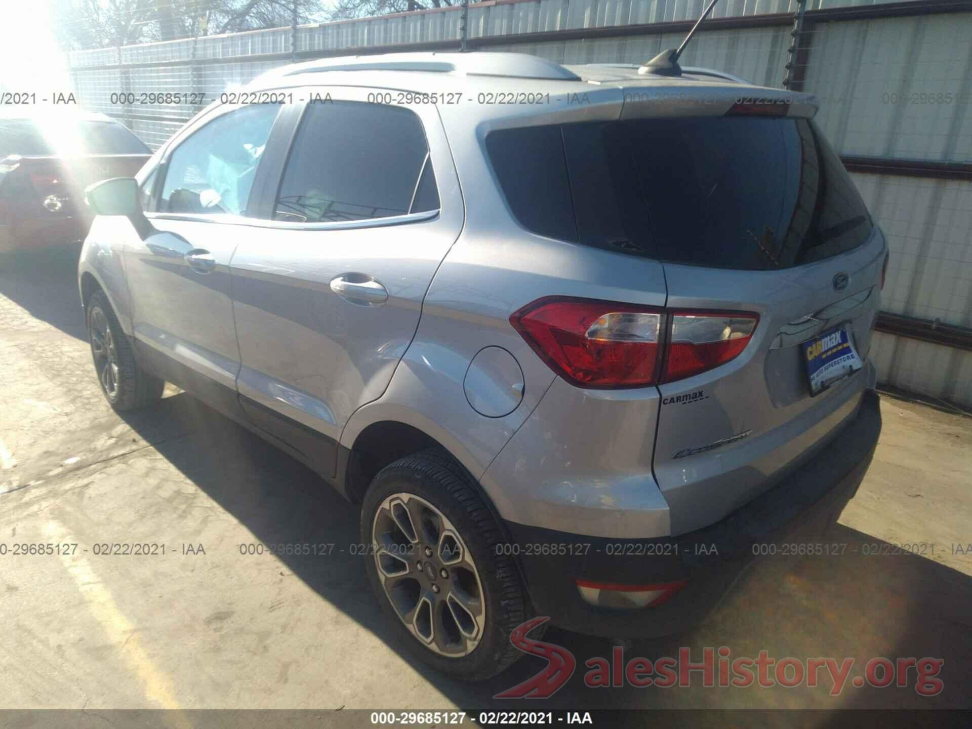 MAJ6S3KL7LC358251 2020 FORD ECOSPORT