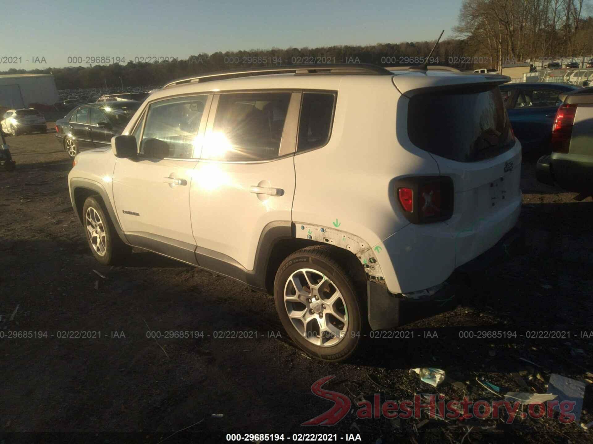 ZACCJABB5HPG64492 2017 JEEP RENEGADE