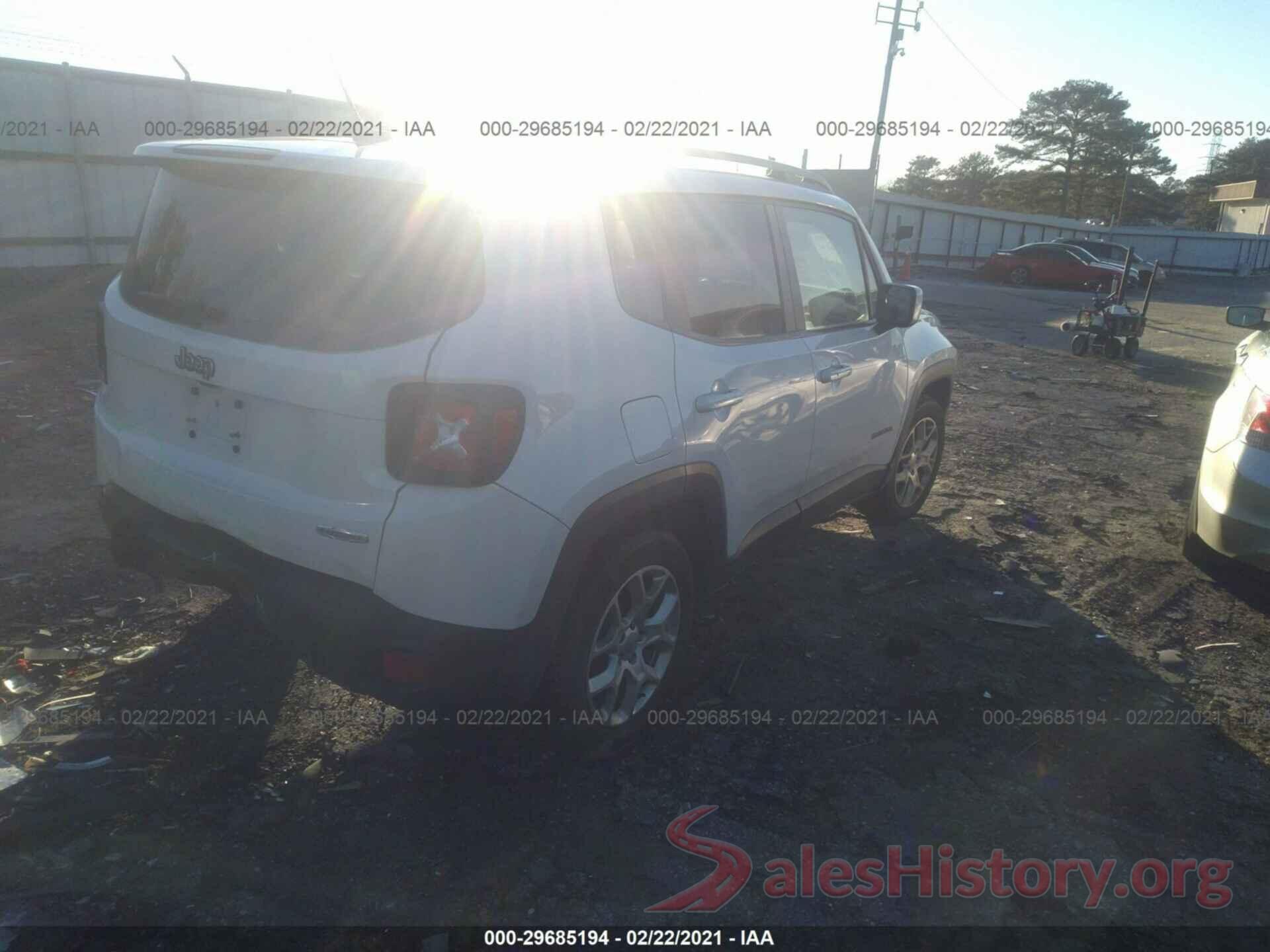 ZACCJABB5HPG64492 2017 JEEP RENEGADE